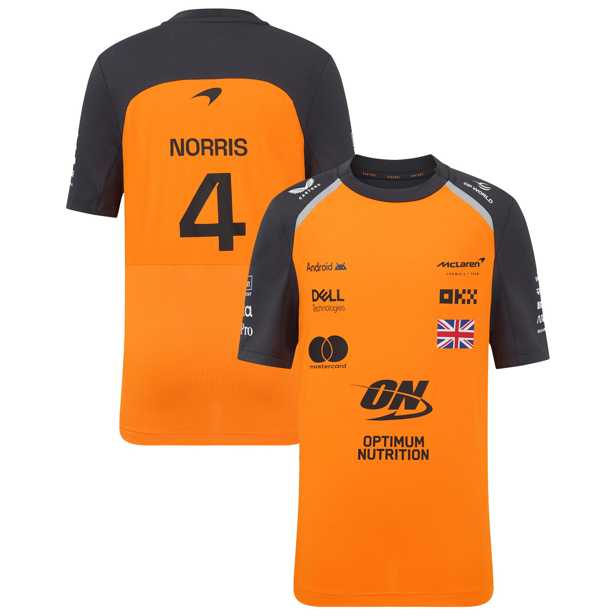McLaren 2025 Team Lando Norris Set Up T-Shirt - Autumn - Kids