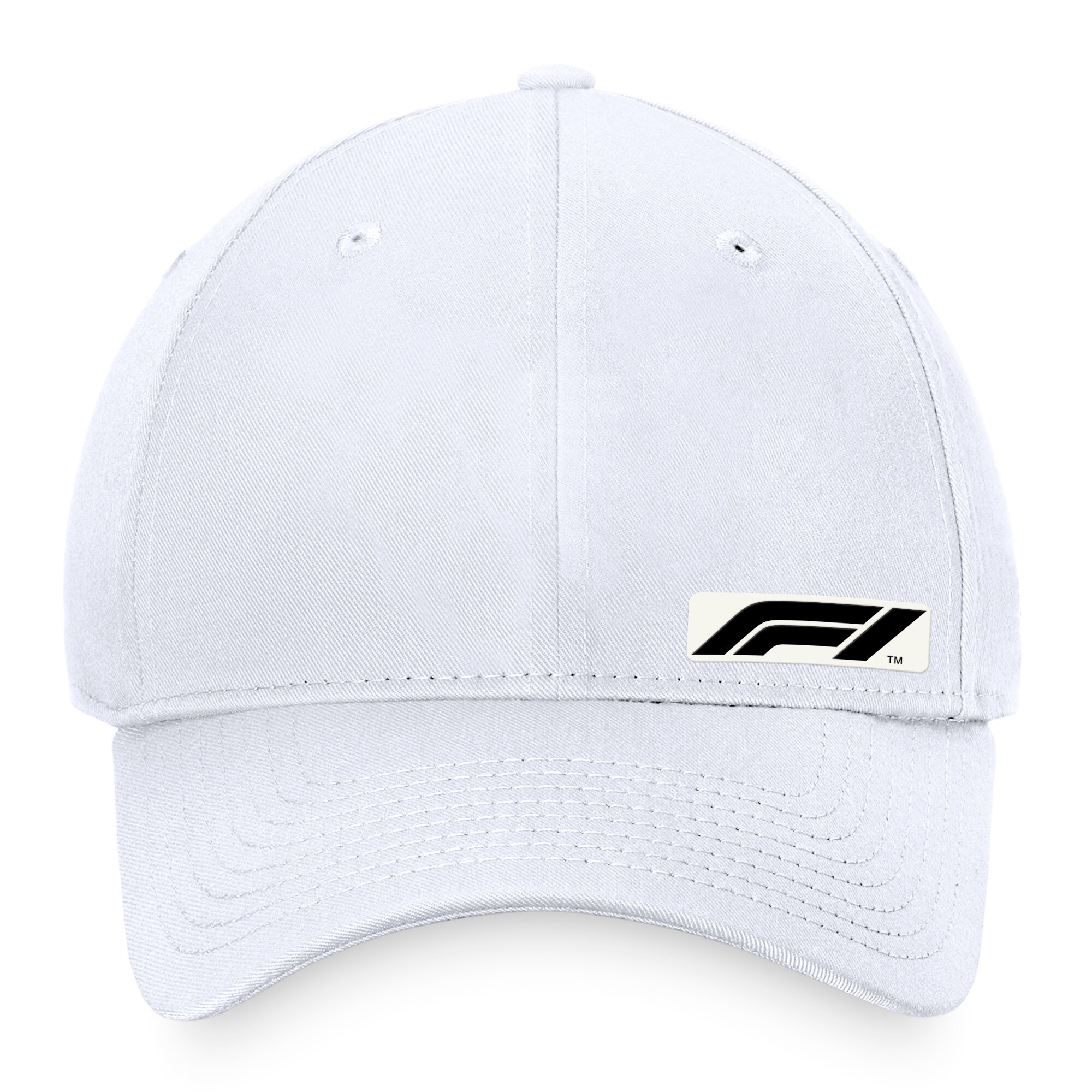 Formula 1 Authentic Pro Road Structured Adjustable Cap - White