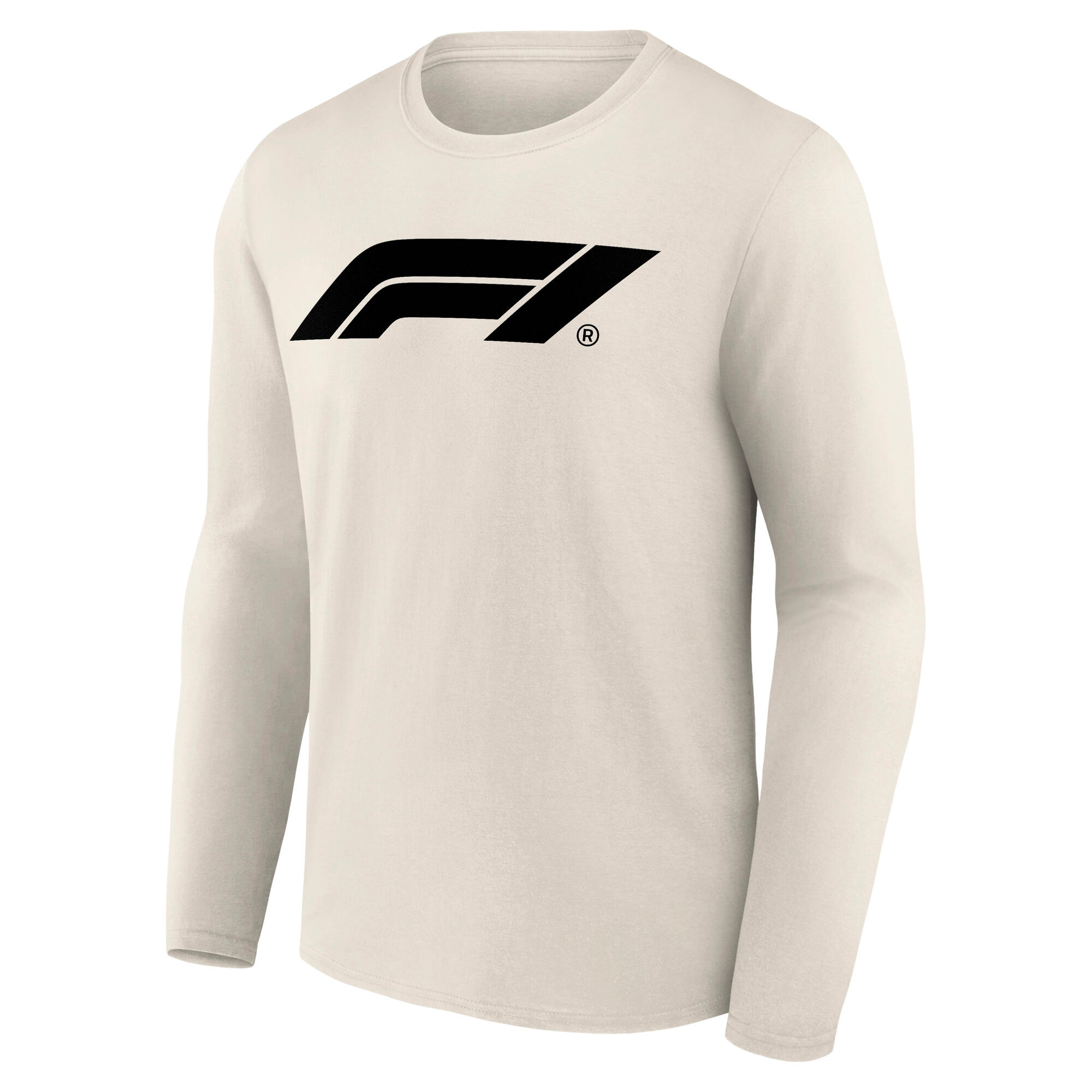 Formula 1 Mono Logo Graphic LS T-Shirt - Off White