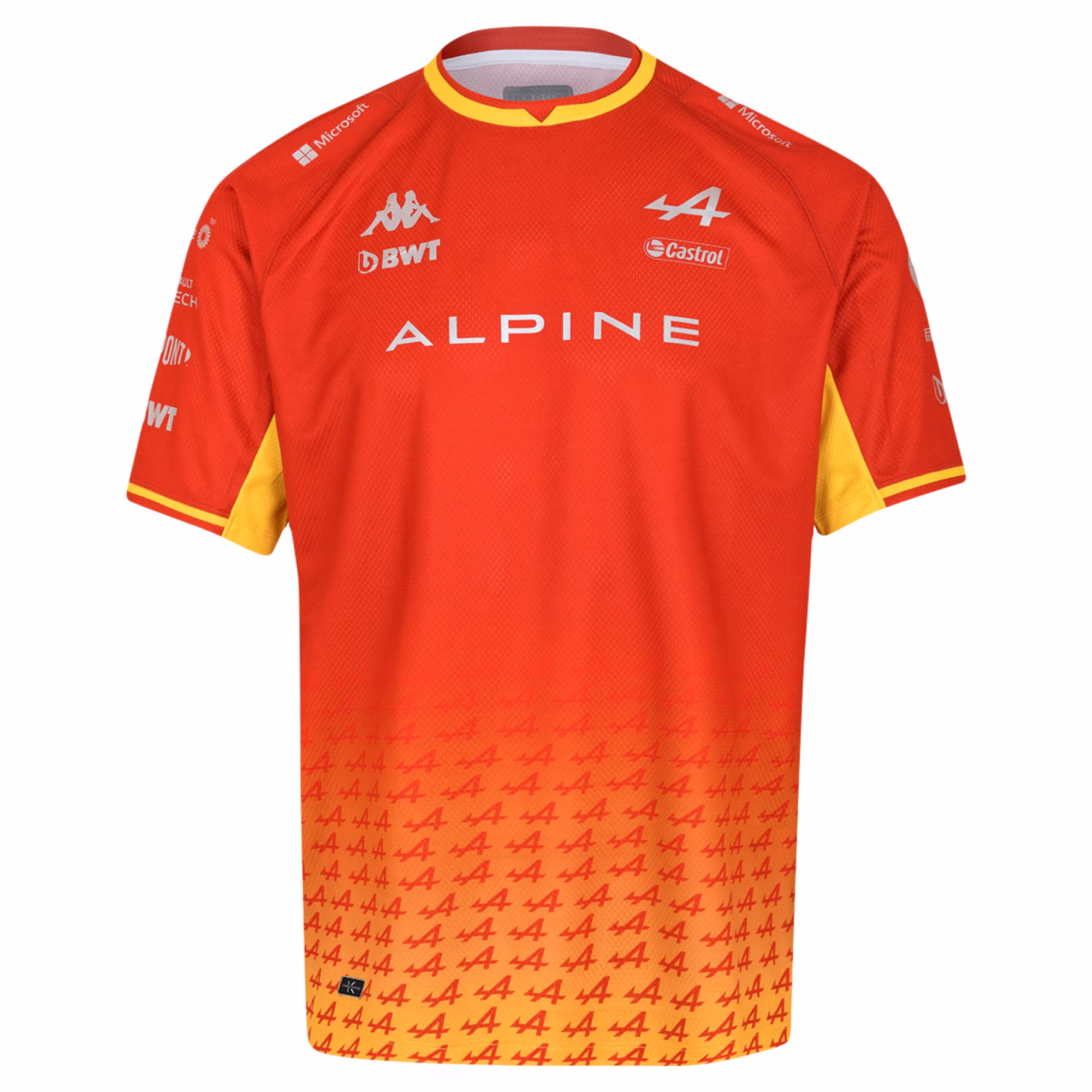 BWT Alpine F1 Team Fernando Alonso 2022 Special Edition Spanish GP Driver T-Shirt