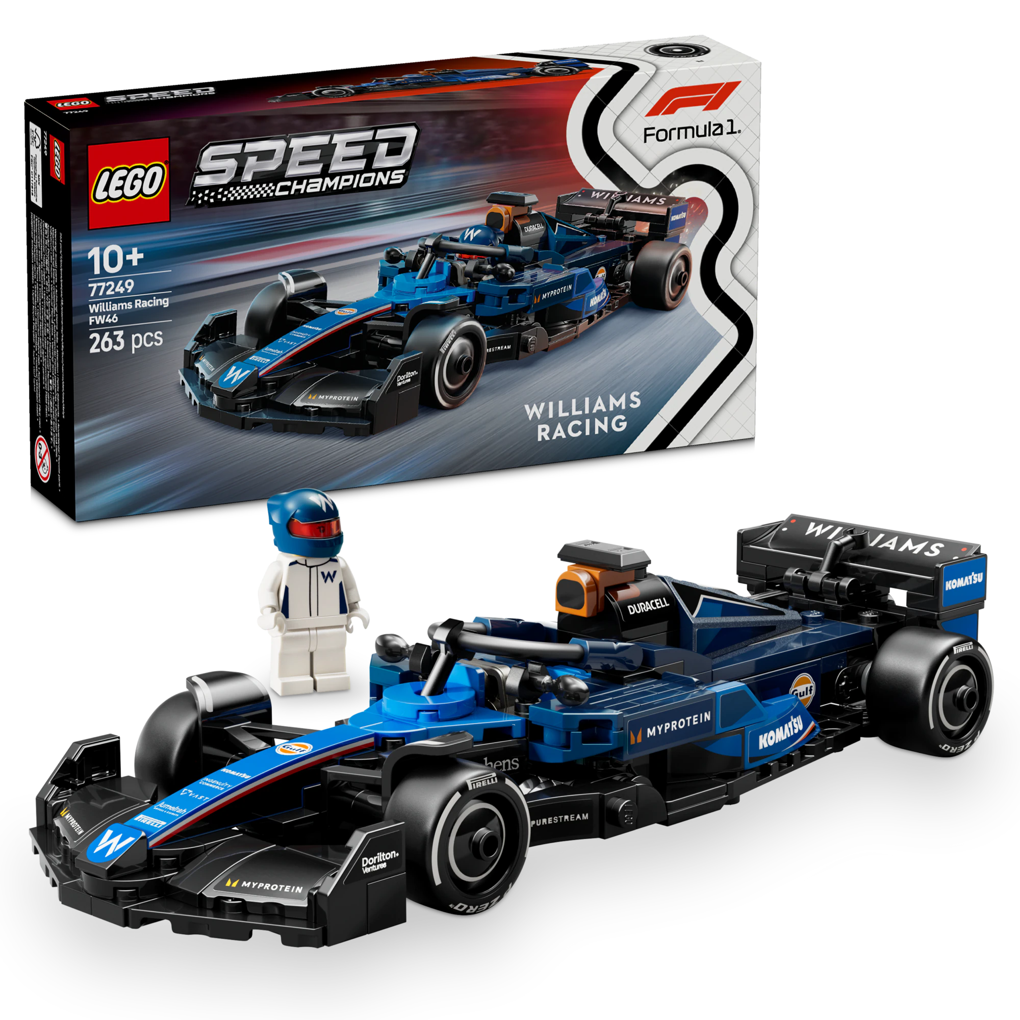 Williams Racing FW46 F1® LEGO® Race Car