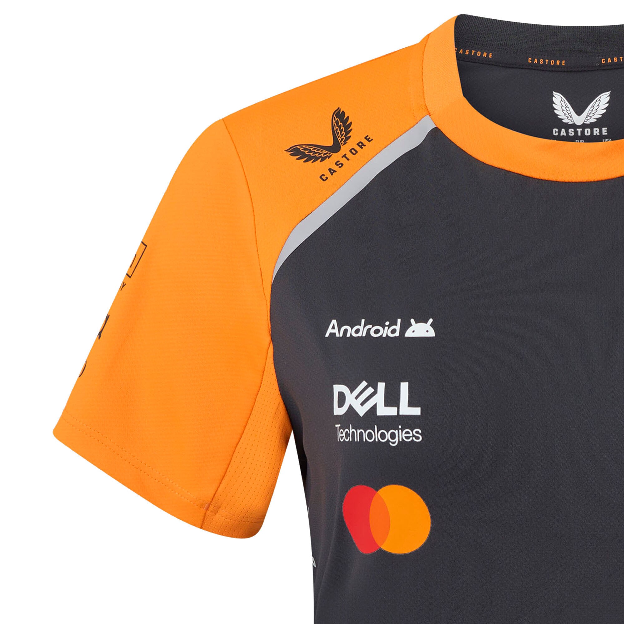 McLaren 2025 Team Oscar Piastri Driver Set Up T-Shirt - Phantom - Womens