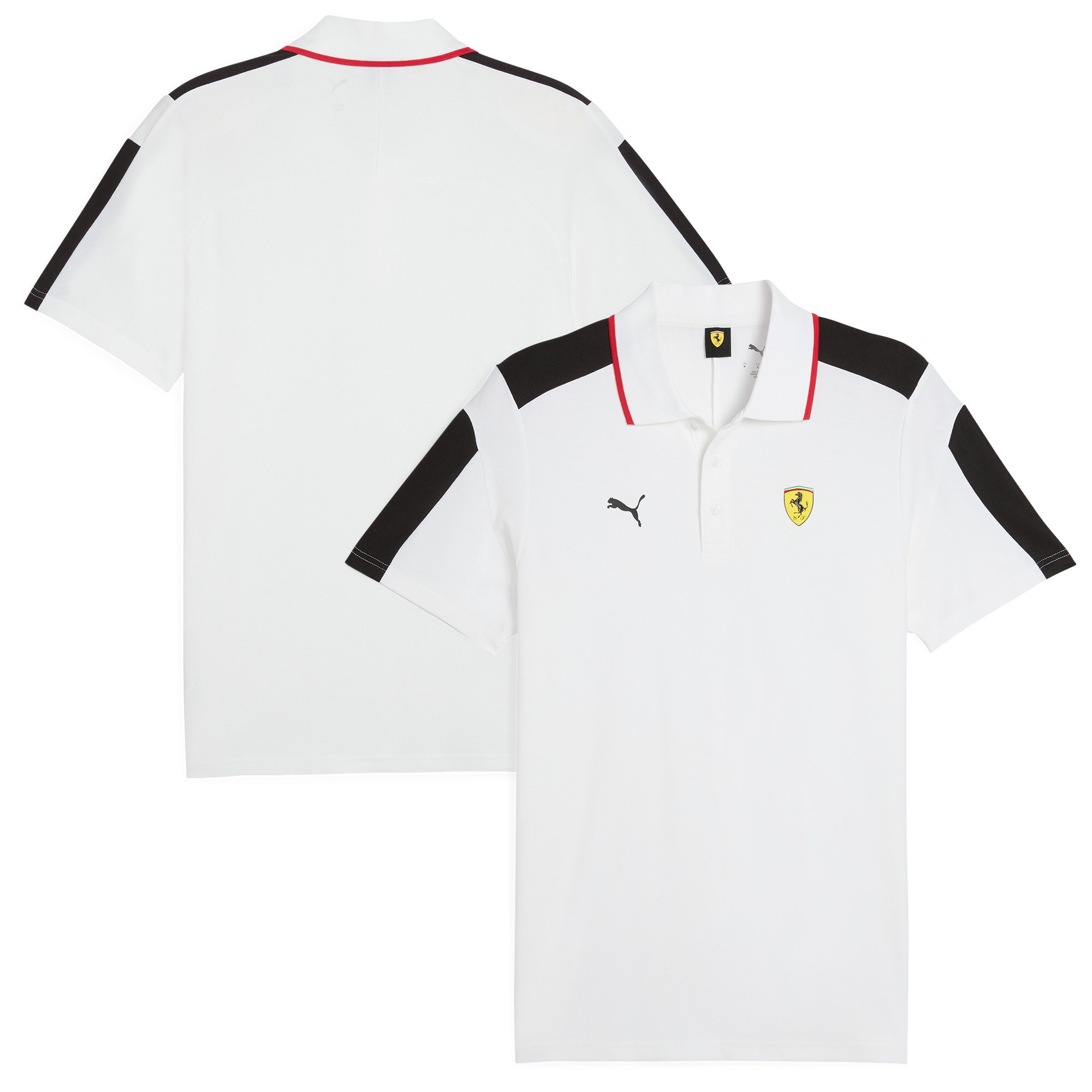 Scuderia Ferrari Race MT7 Polo by Puma - White