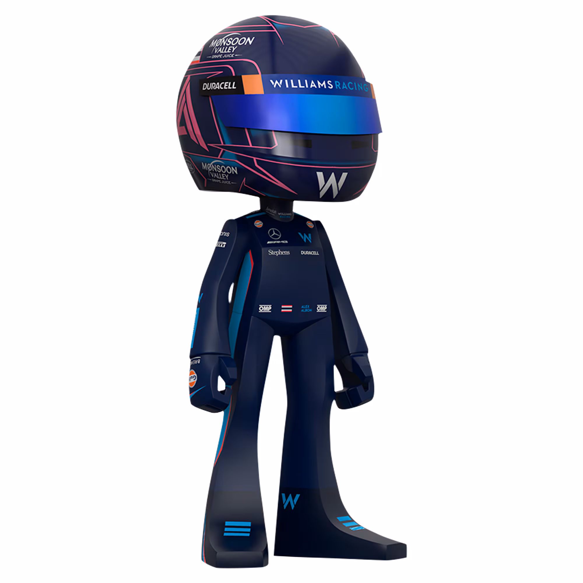 Williams Mighty Jaxx 2023 Alex Albon Collectable Figurine