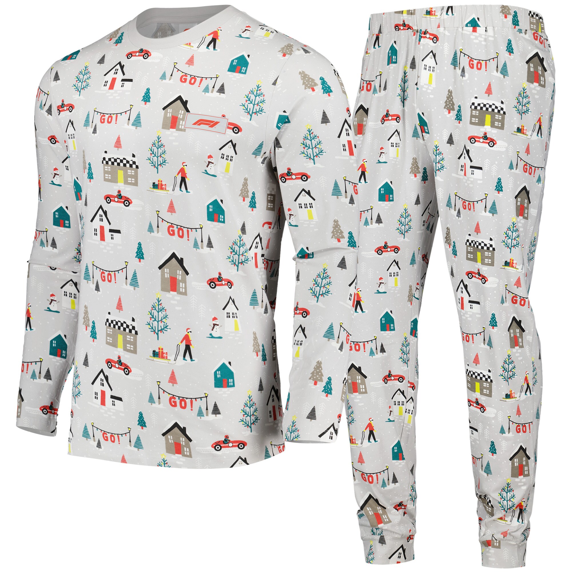 Formula 1 Christmas Pyjamas - Mens
