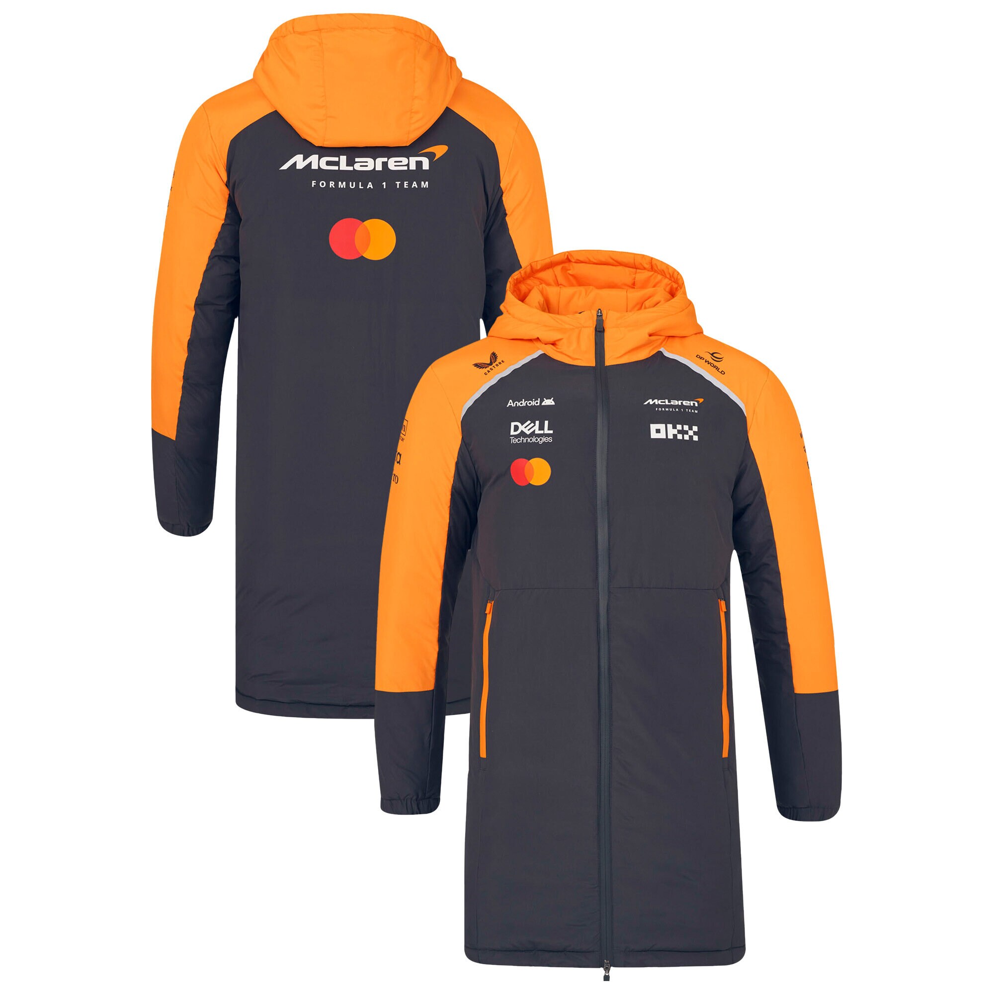 McLaren 2025 Team Longline Padded Jacket
