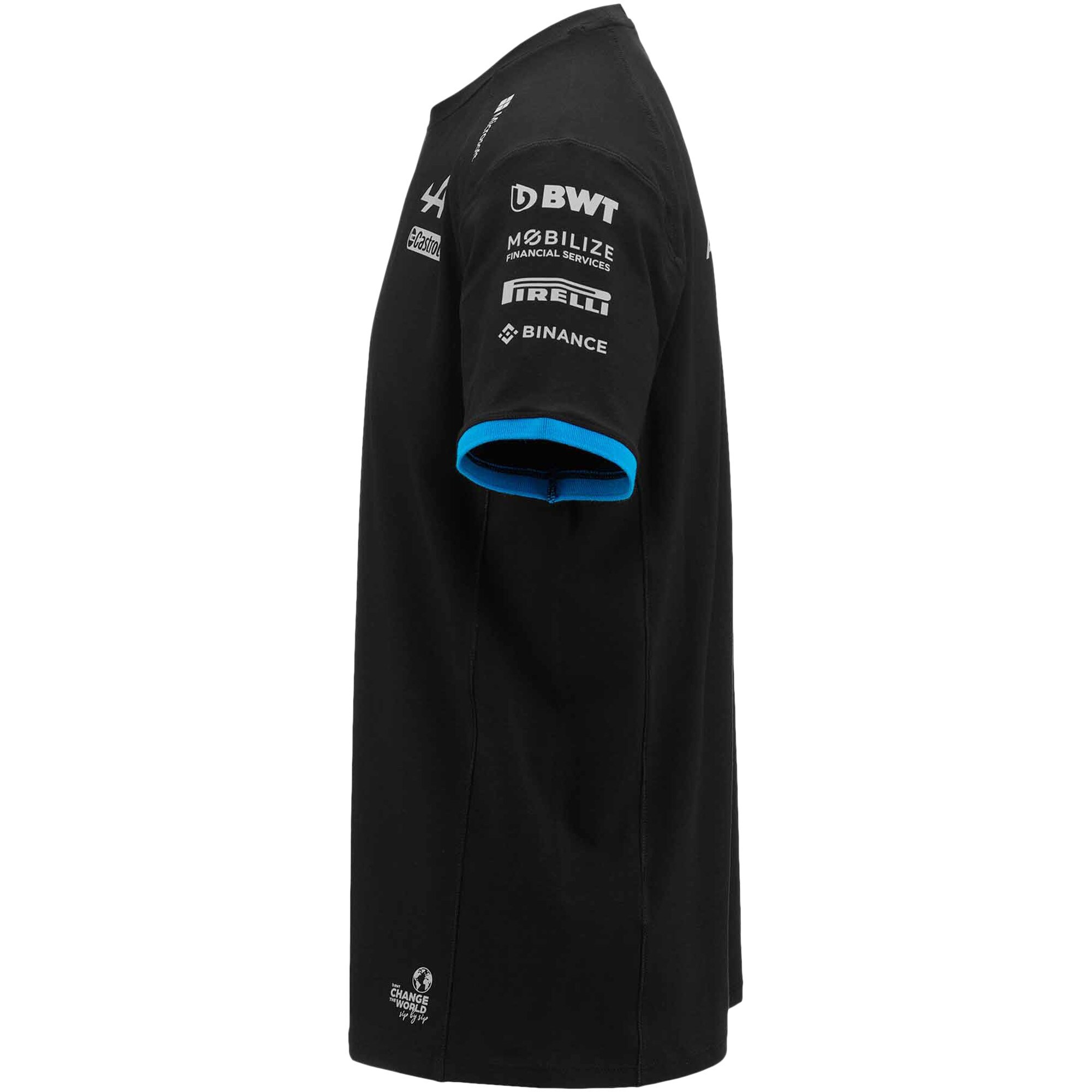 BWT Alpine F1 Team 2023 T-Shirt - Black - Kids