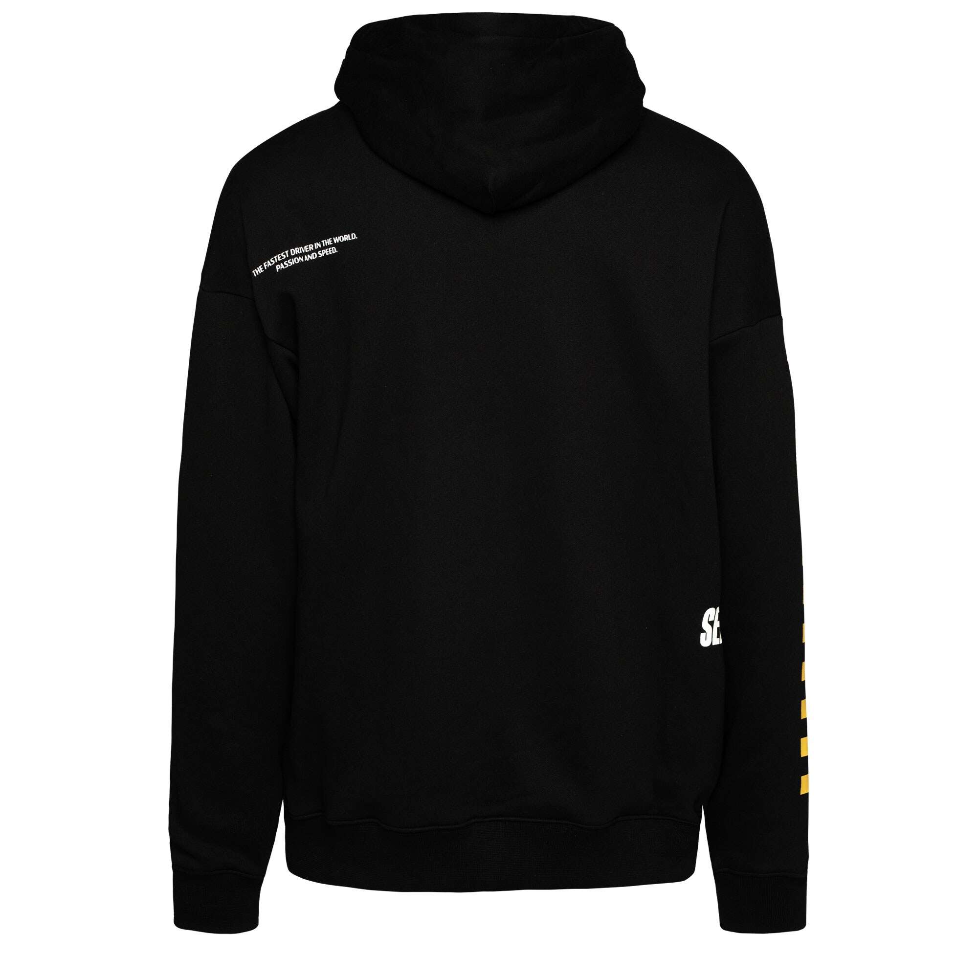 Ayrton Senna x Netflix Oversized Hoodie - Black