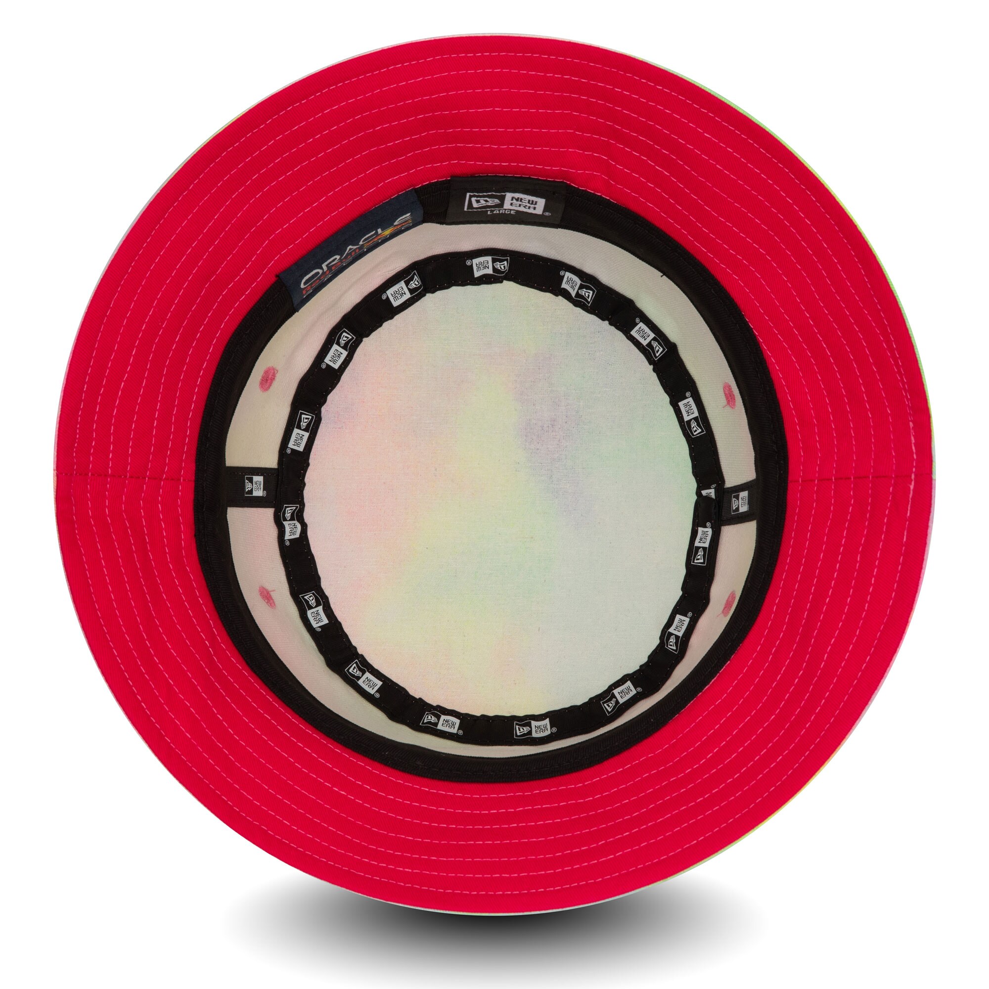 Red Bull Racing New Era Tie Dye Denim Bucket Hat