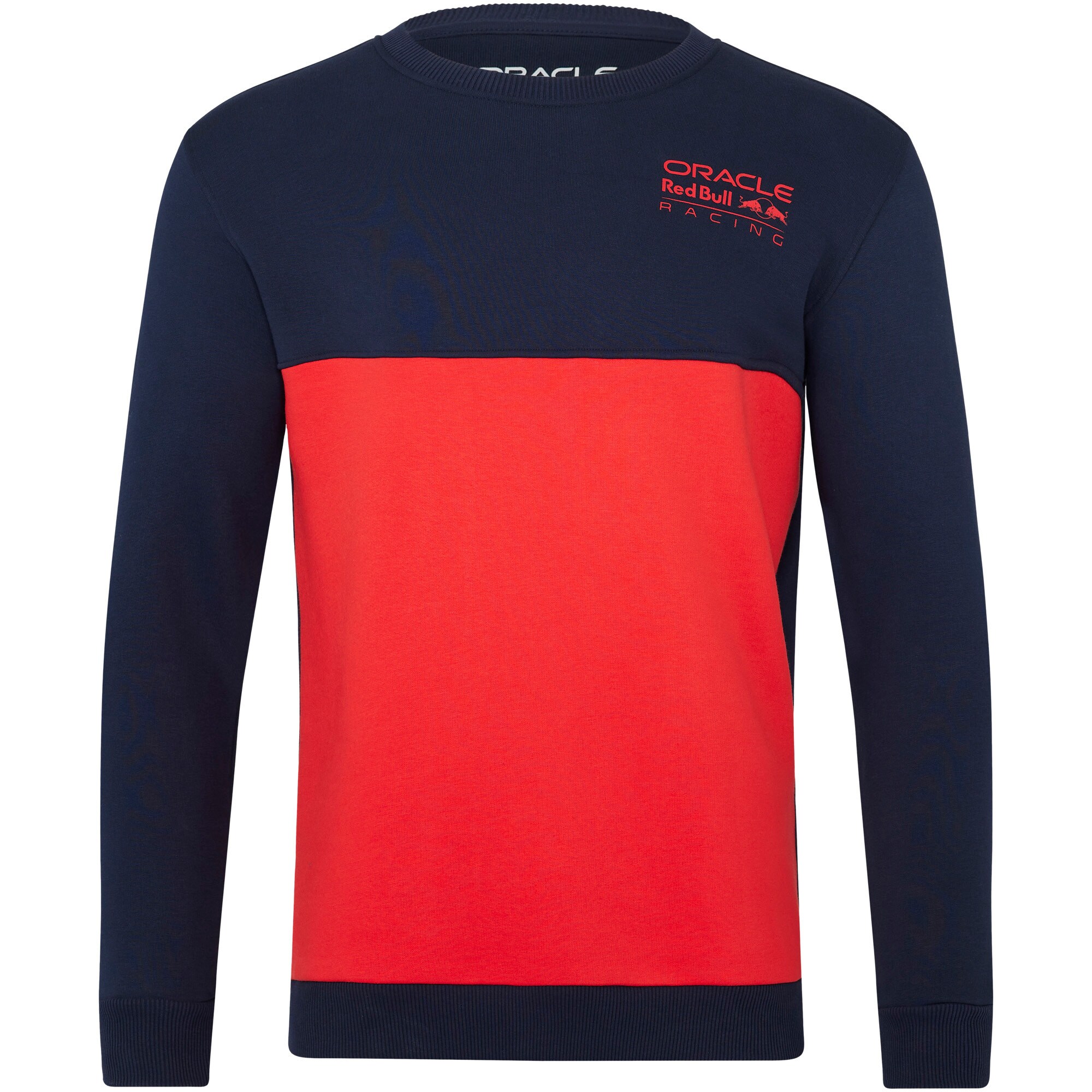 Oracle Red Bull Racing Colourblock Crew Sweat- Unisex