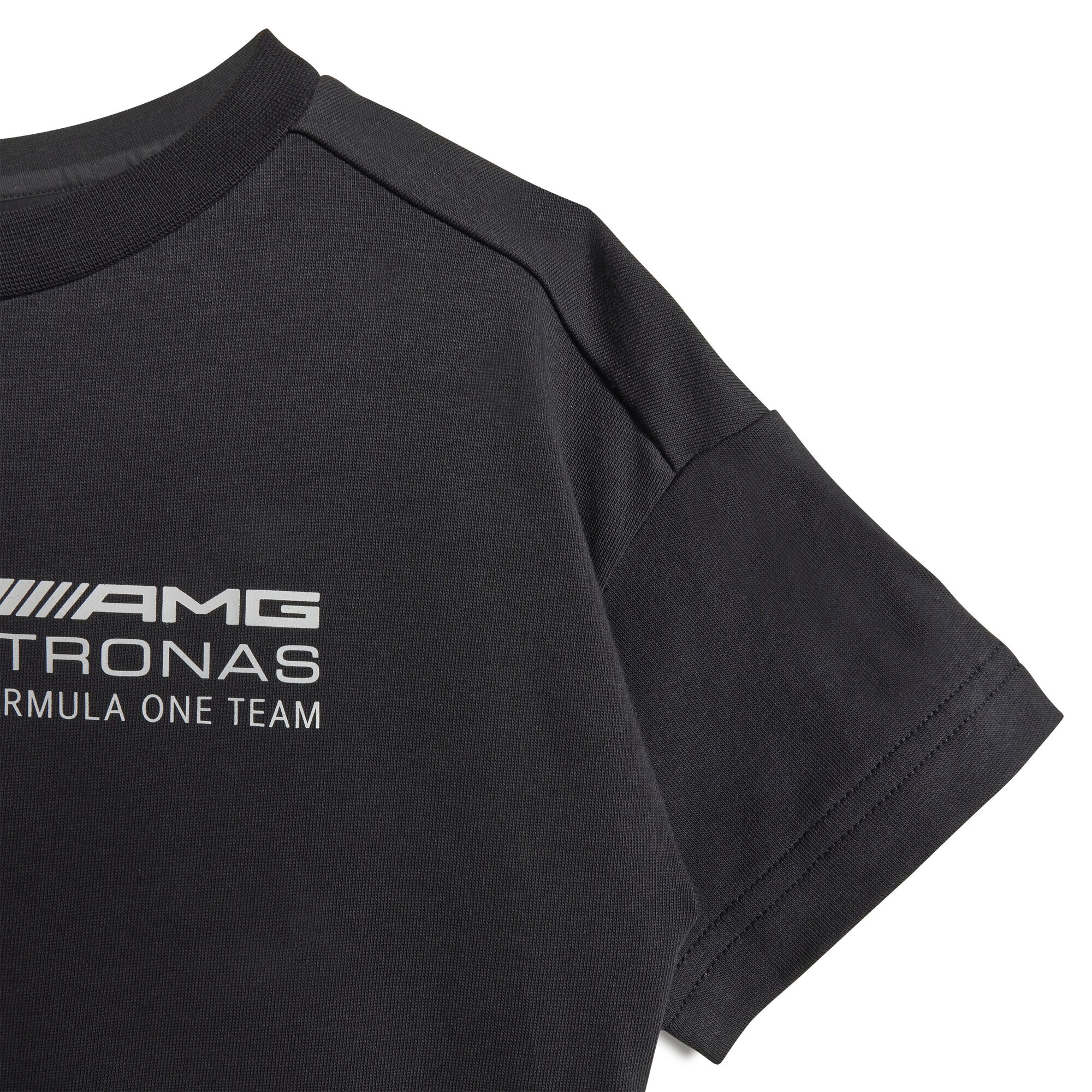 Mercedes AMG Petronas adidas F1 Short & T-Shirt Set- Black - Infant