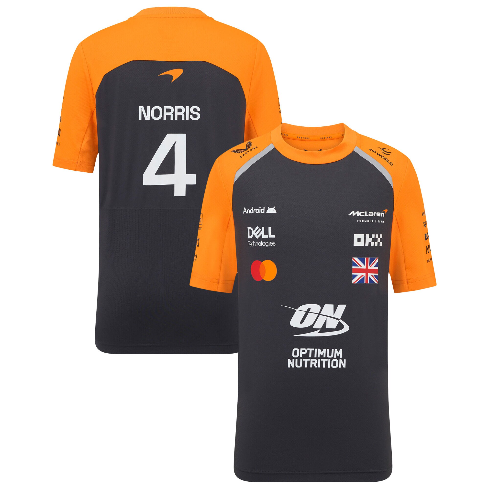 McLaren 2025 Team Lando Norris Set Up T-Shirt - Phantom - Kids