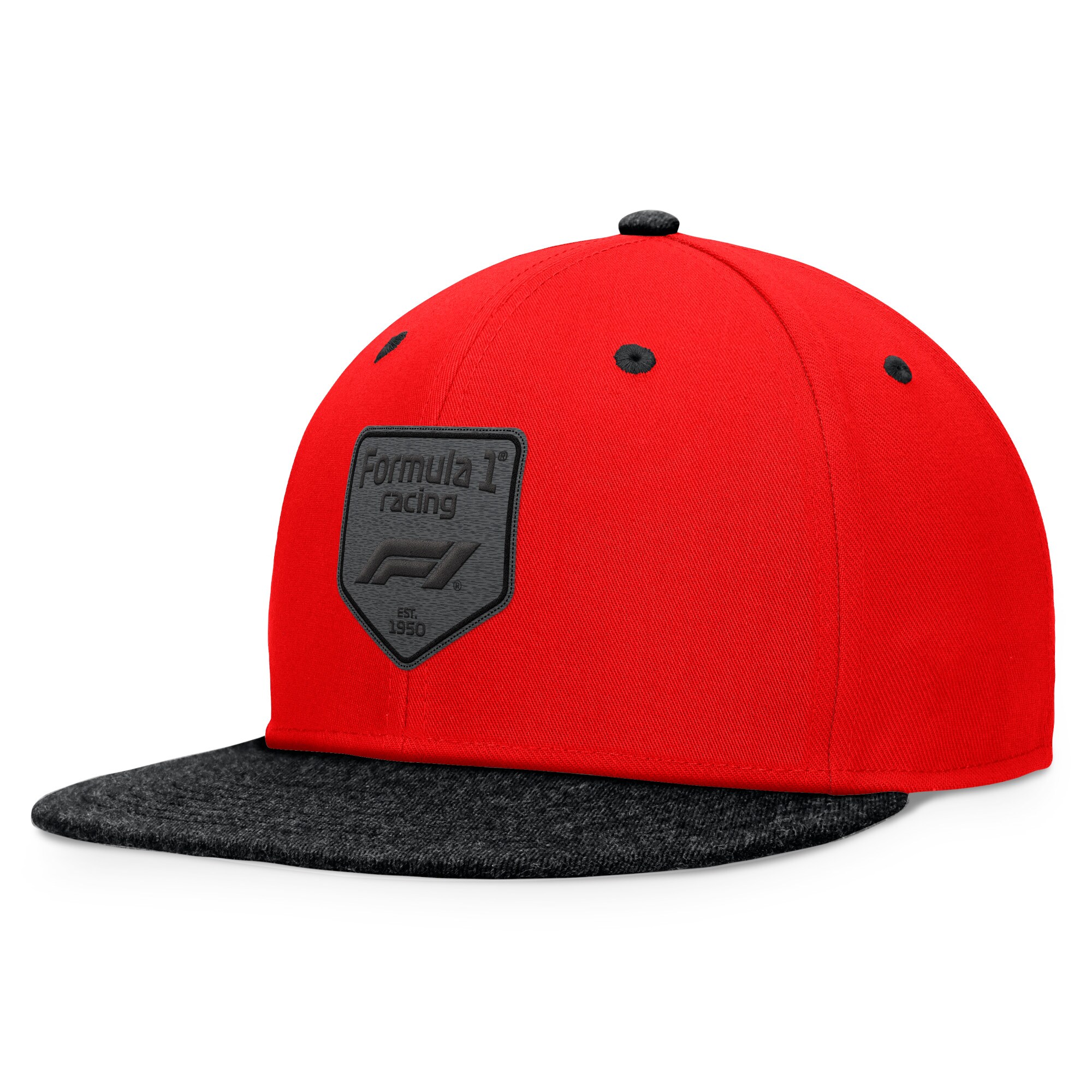 Formula 1 Slider Flat Brim Snapback Cap
