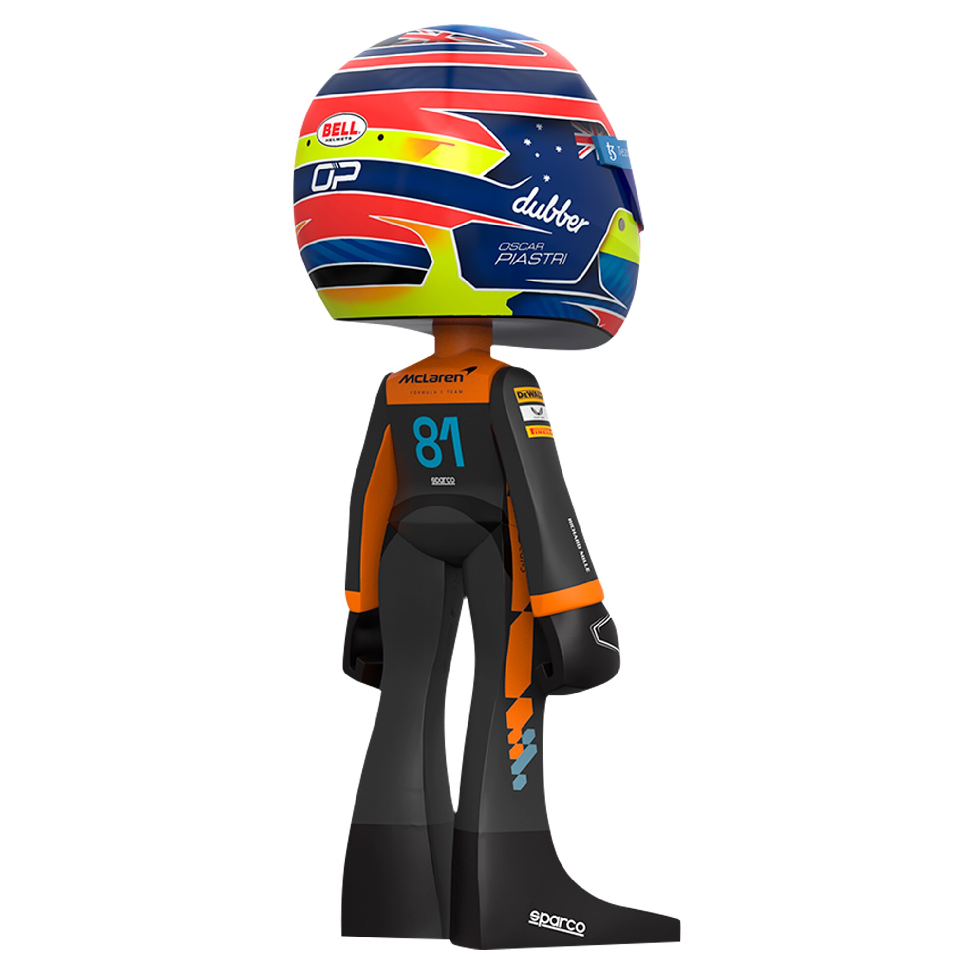 McLaren Mighty Jaxx 2023 Oscar Piastri Collectable Figurine