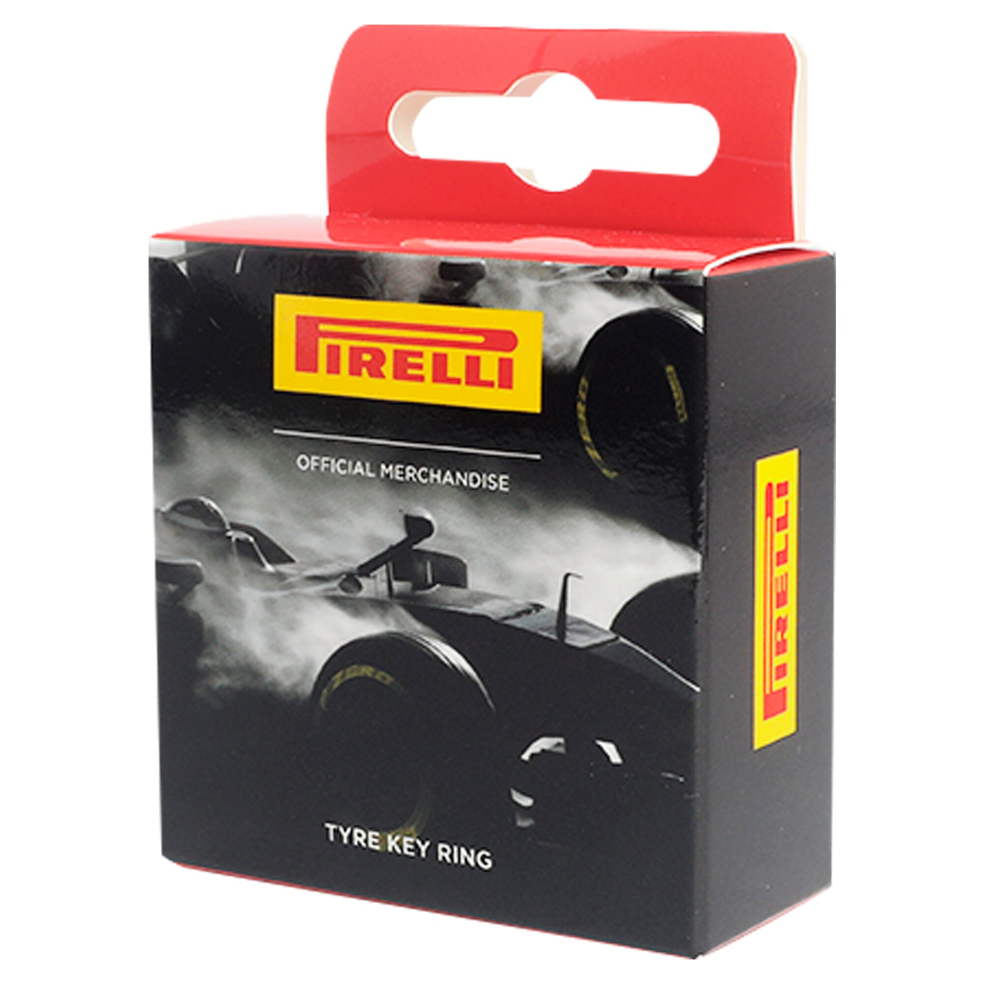 Pirelli Soft Tyre Keyring - Red