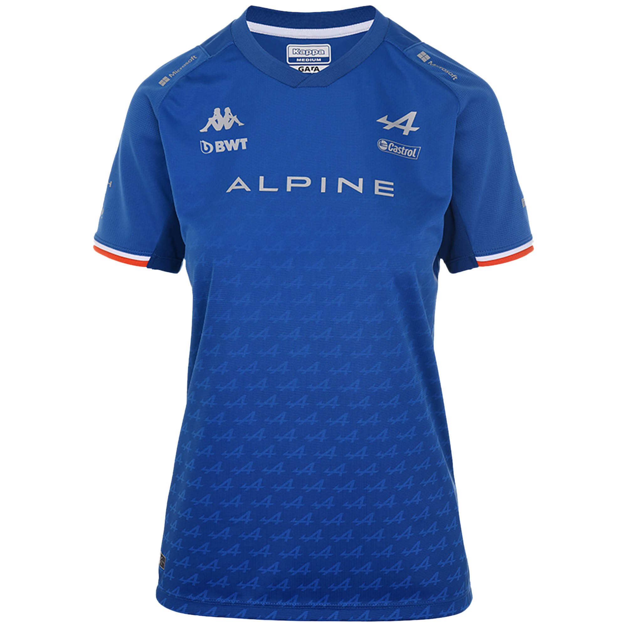 BWT Alpine F1 Team Esteban Ocon 2022 Driver T-Shirt - Womens