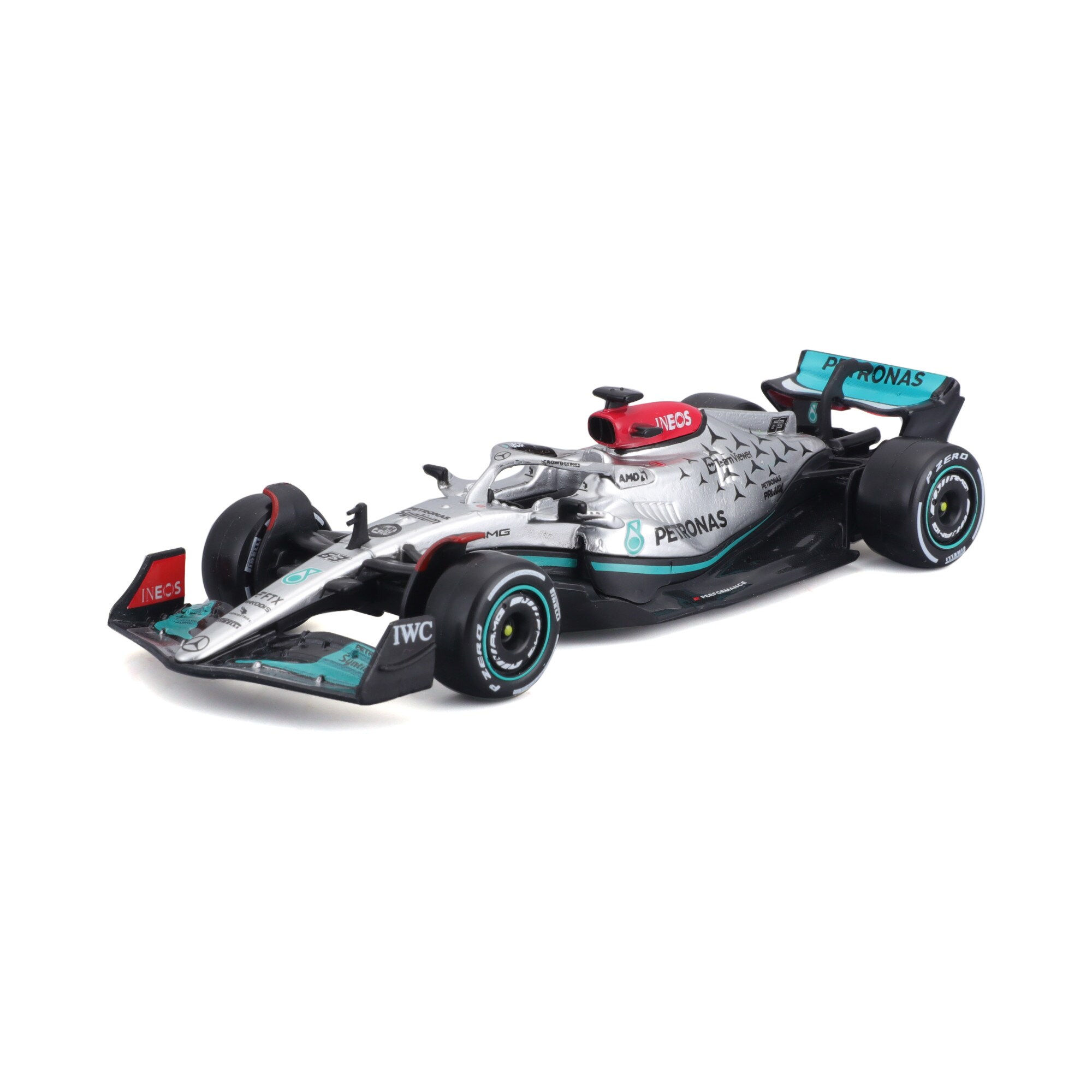 Mercedes 2022 W13 E Performance No.63 - George Russell 1:43 Model
