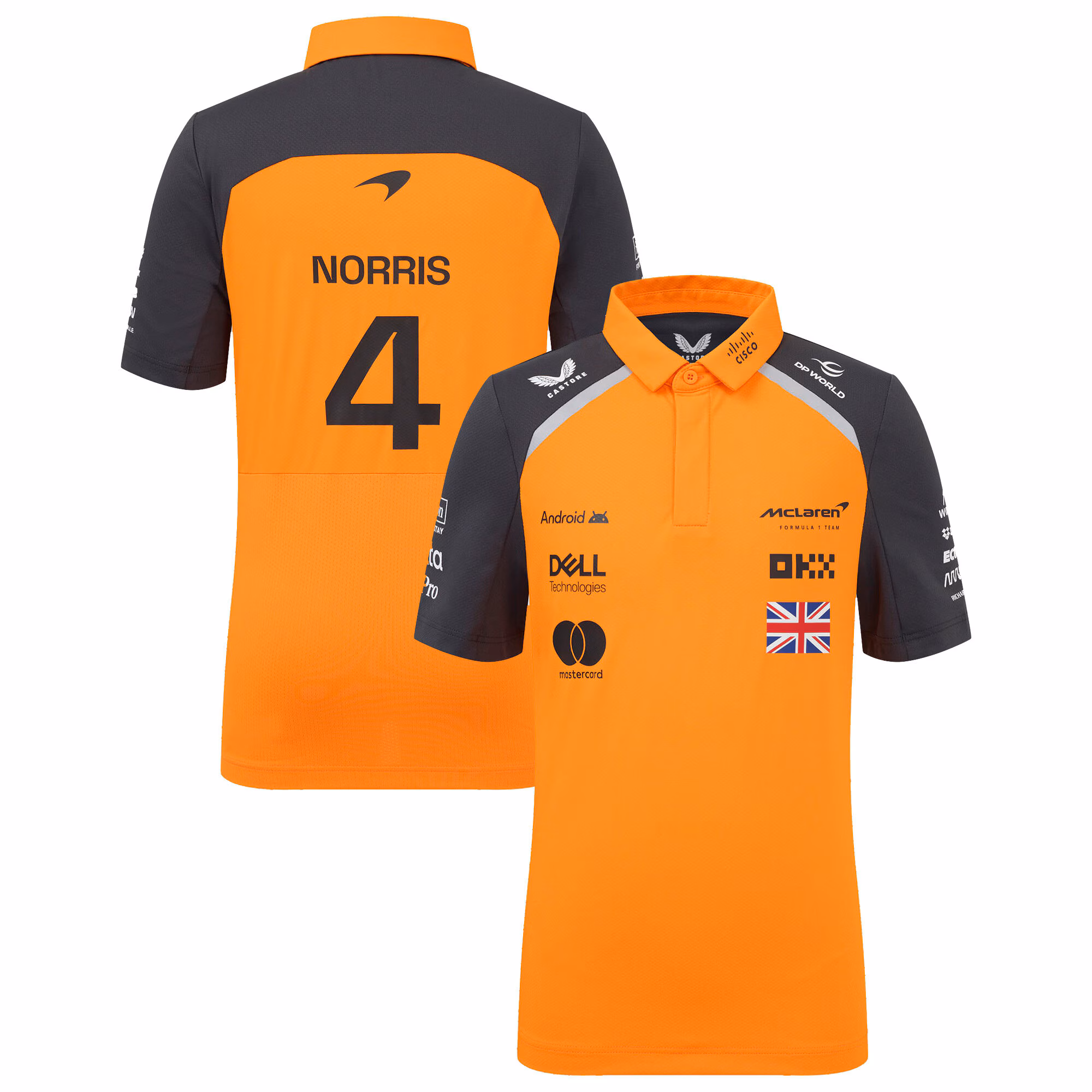 McLaren 2025 Team Lando Norris Driver Polo - Kids