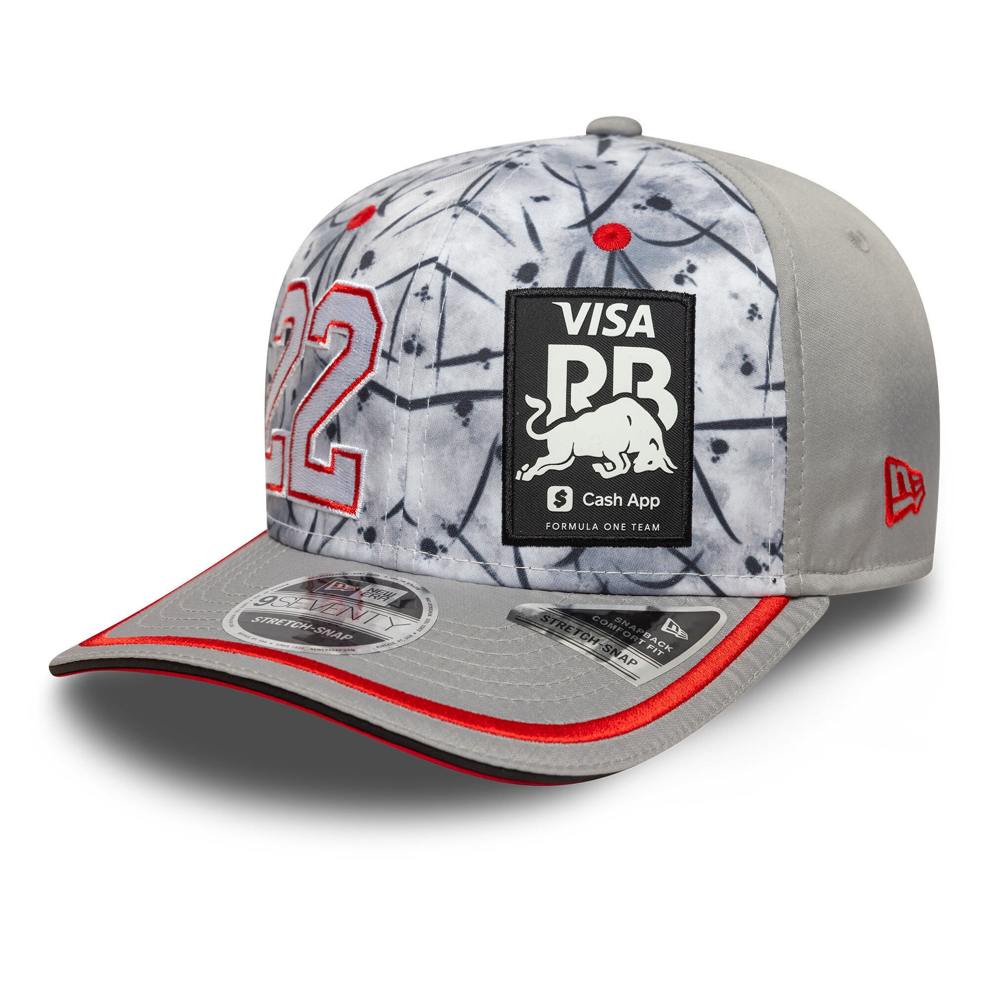 VCARB New Era 9SEVENTY Special Edition Yuki Tsunoda Japan Cap - Grey