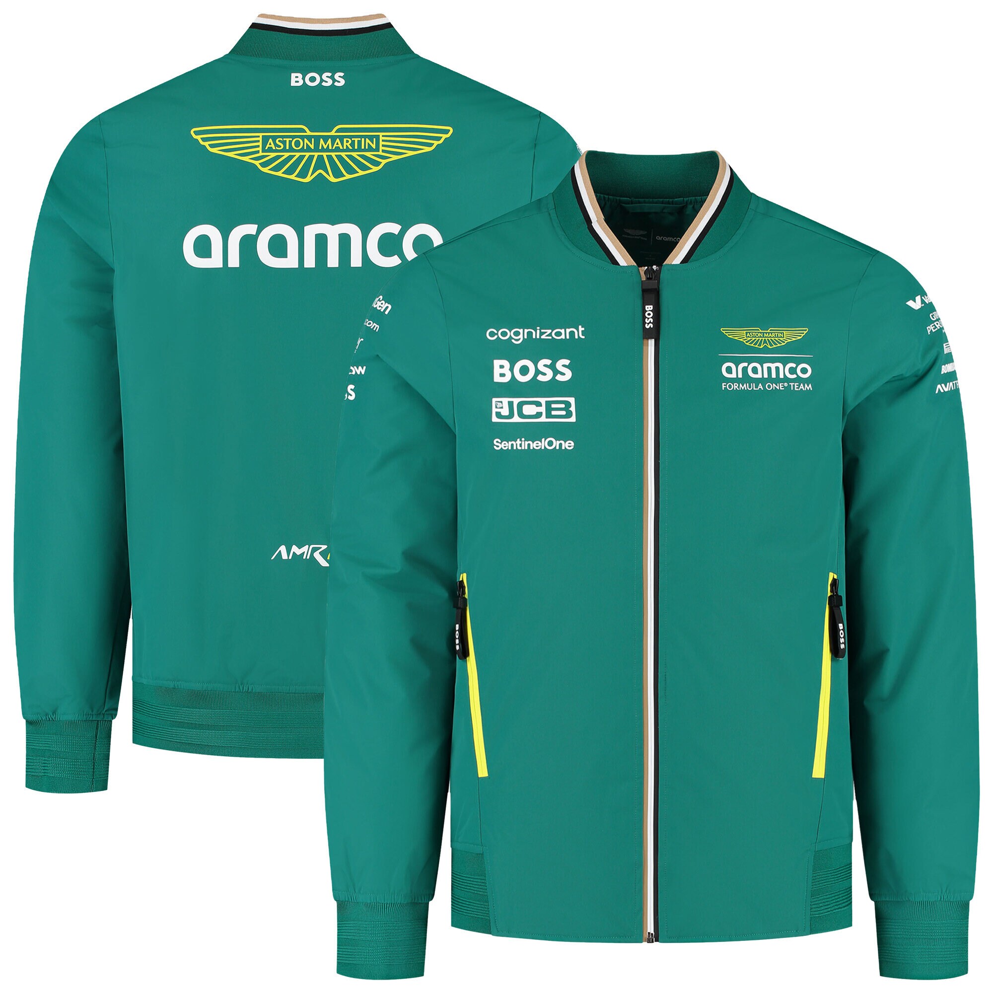 Aston Martin Aramco Cognizant F1 2025 Team Bomber Jacket
