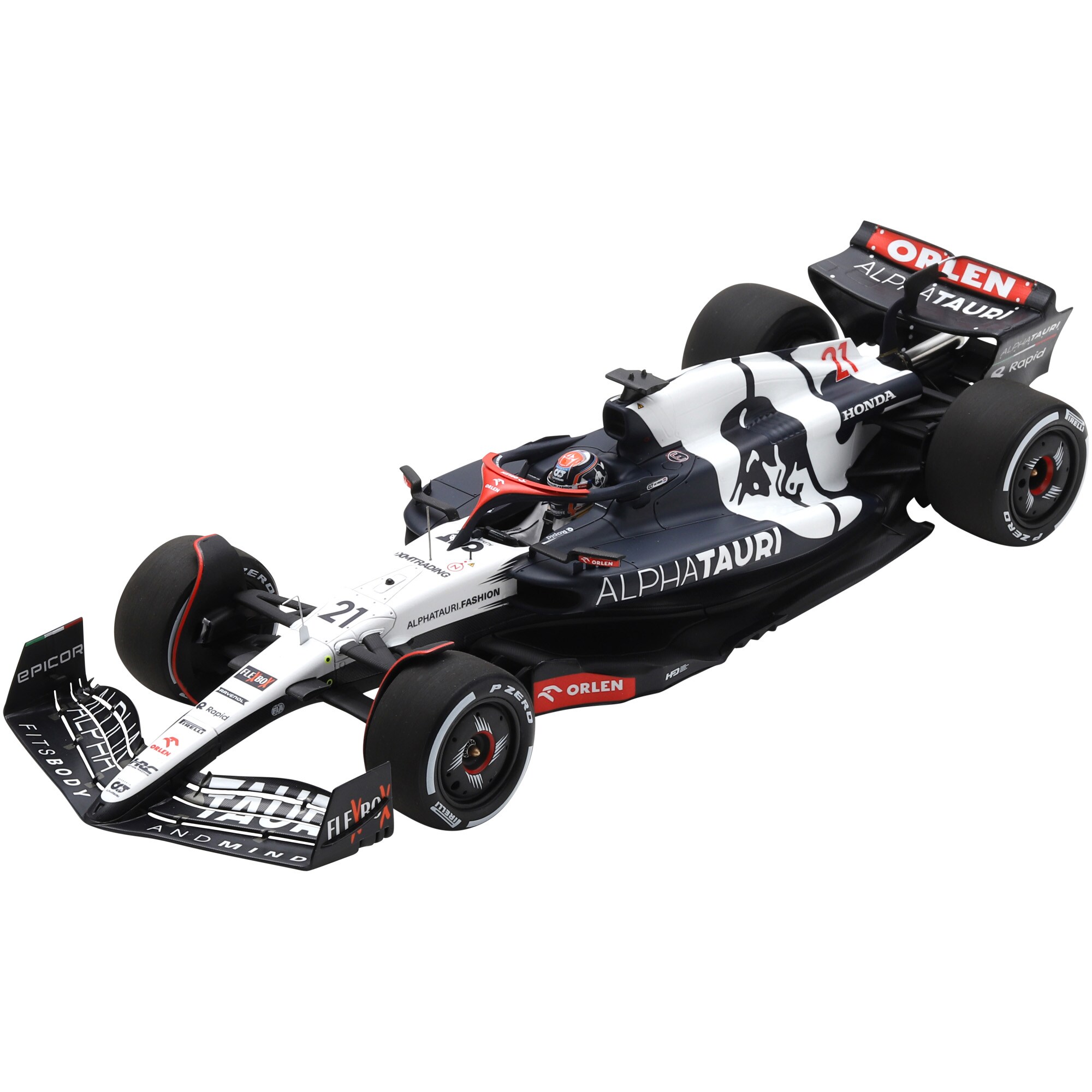 Scuderia AlphaTauri AT03 No.21 - Nyck de Vries 1:18 Model