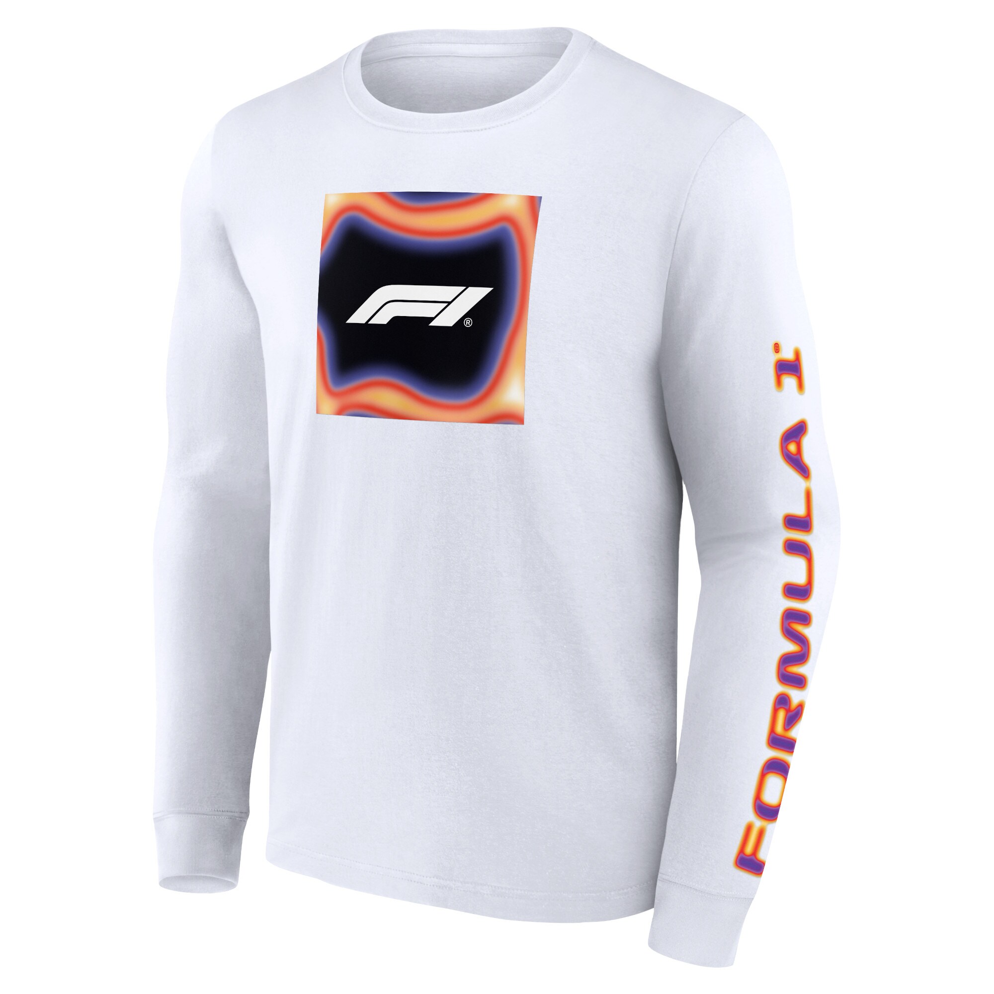 Formula 1 Heat Map Long Sleeve T-Shirt - White