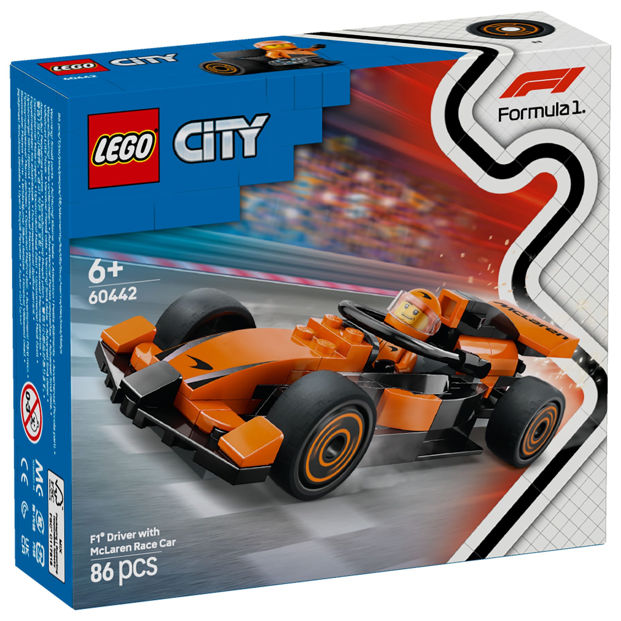 F1® LEGO® Driver with McLaren Race Car
