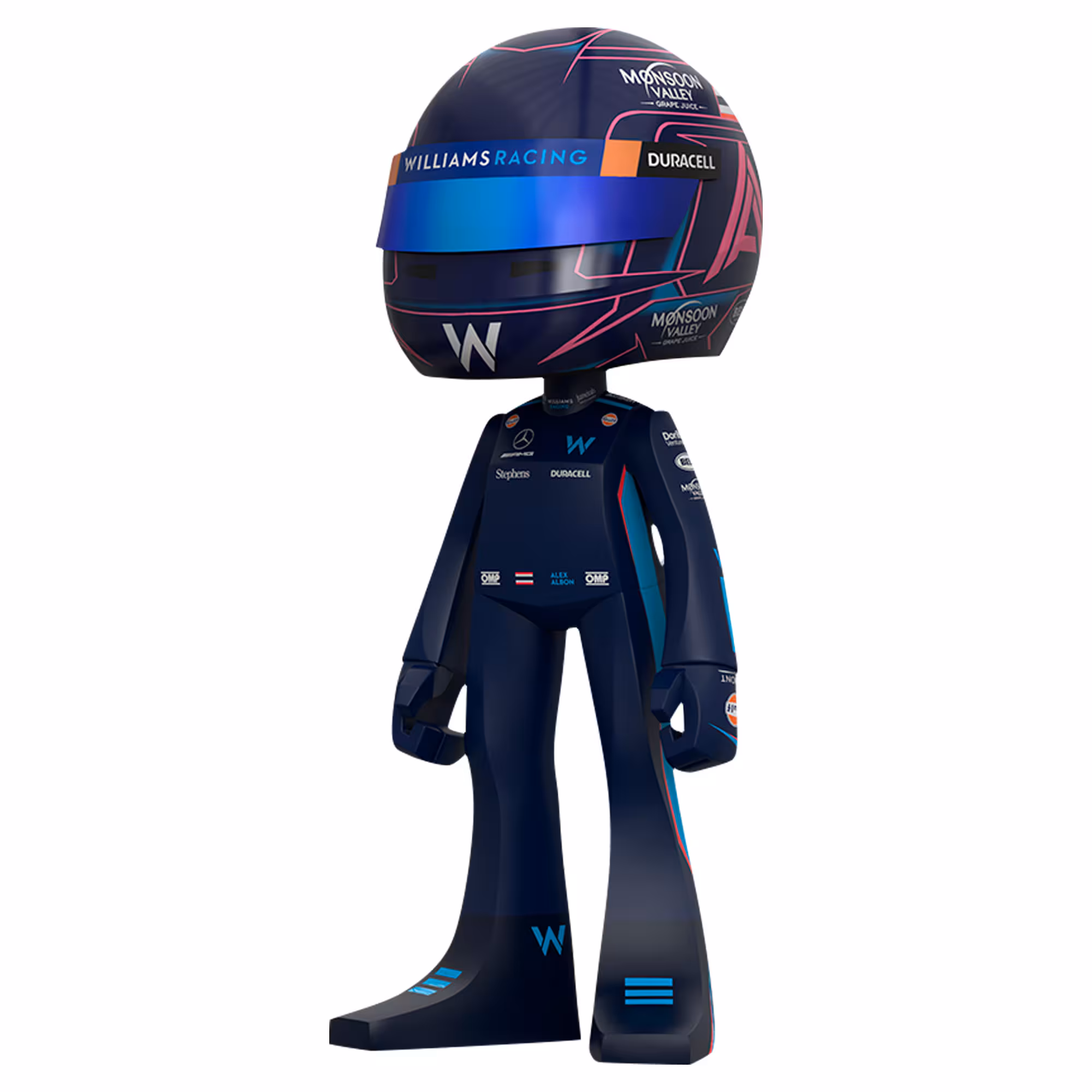 Williams Mighty Jaxx 2023 Alex Albon Collectable Figurine