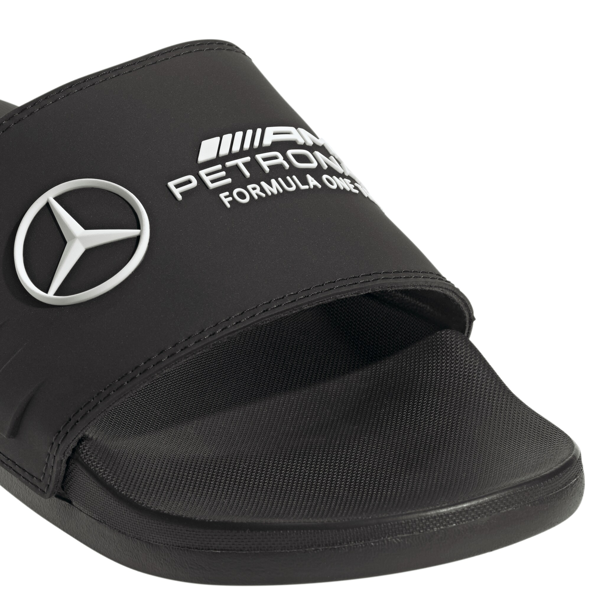 Mercedes AMG Petronas adidas Adilette Comfort Slide - Black