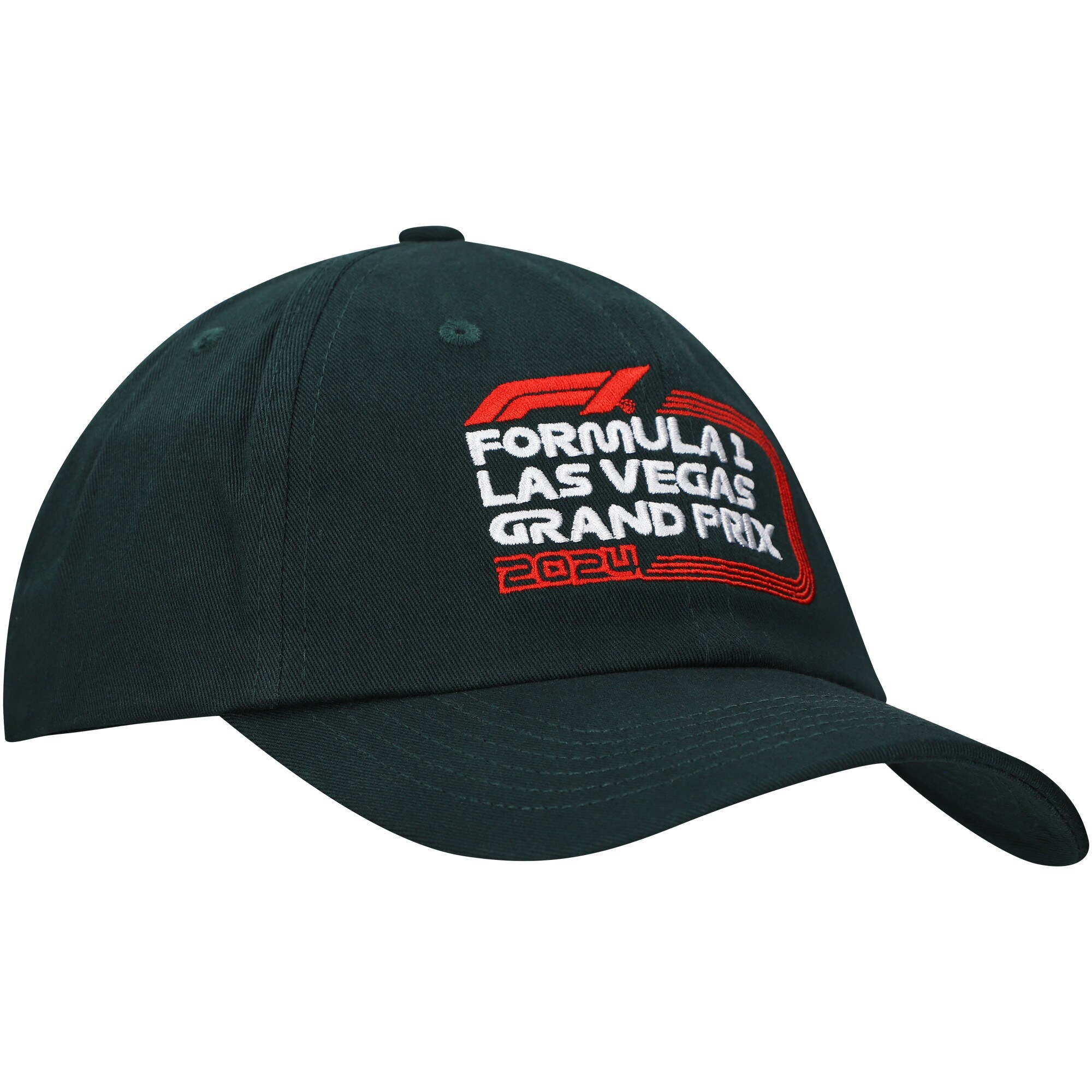 Unisex Green Formula 1 Merchandise 2024 Las Vegas Grand Prix Dad Adjustable Hat