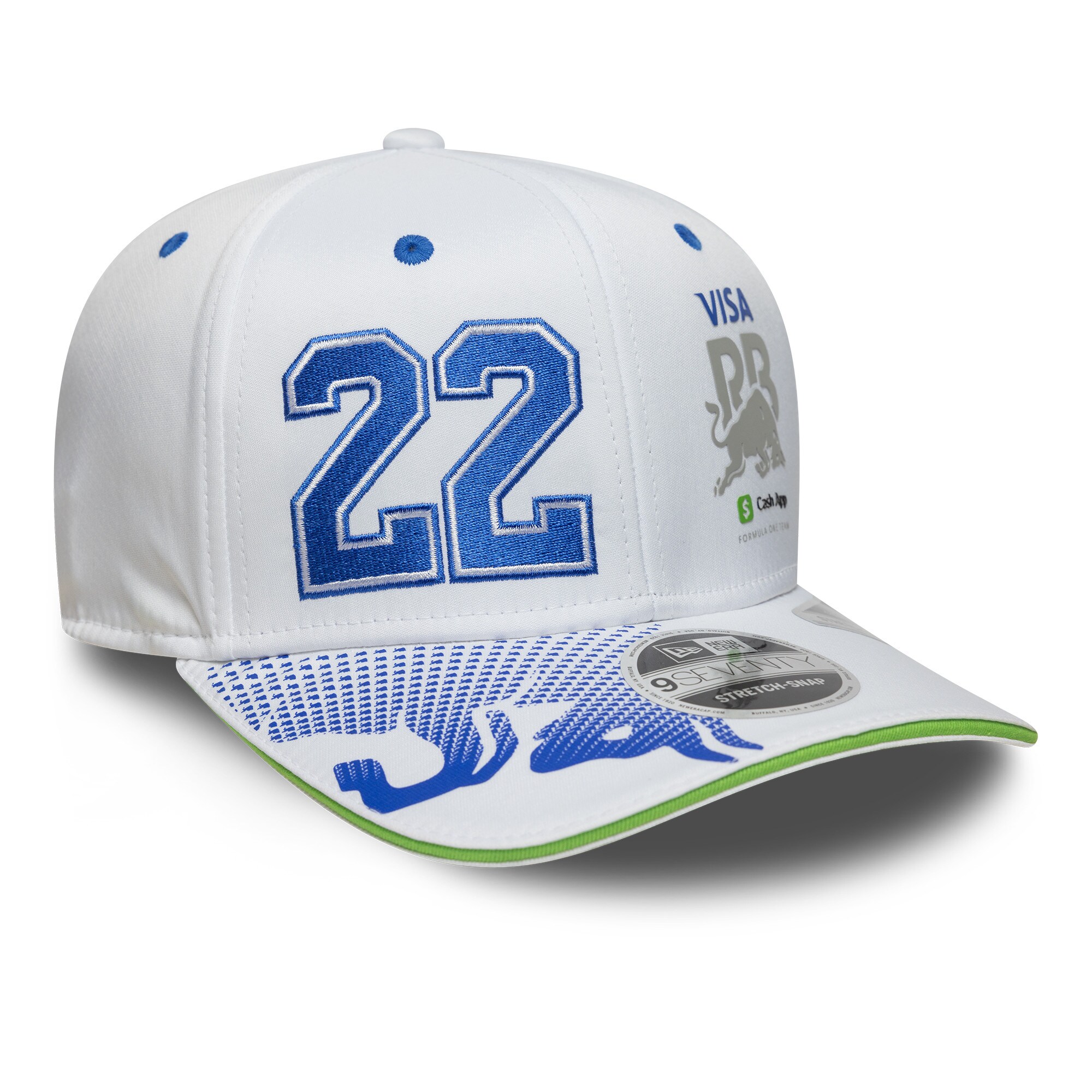 VCARB New Era Yuki Tsunoda 9SEVENTY Team Cap - White