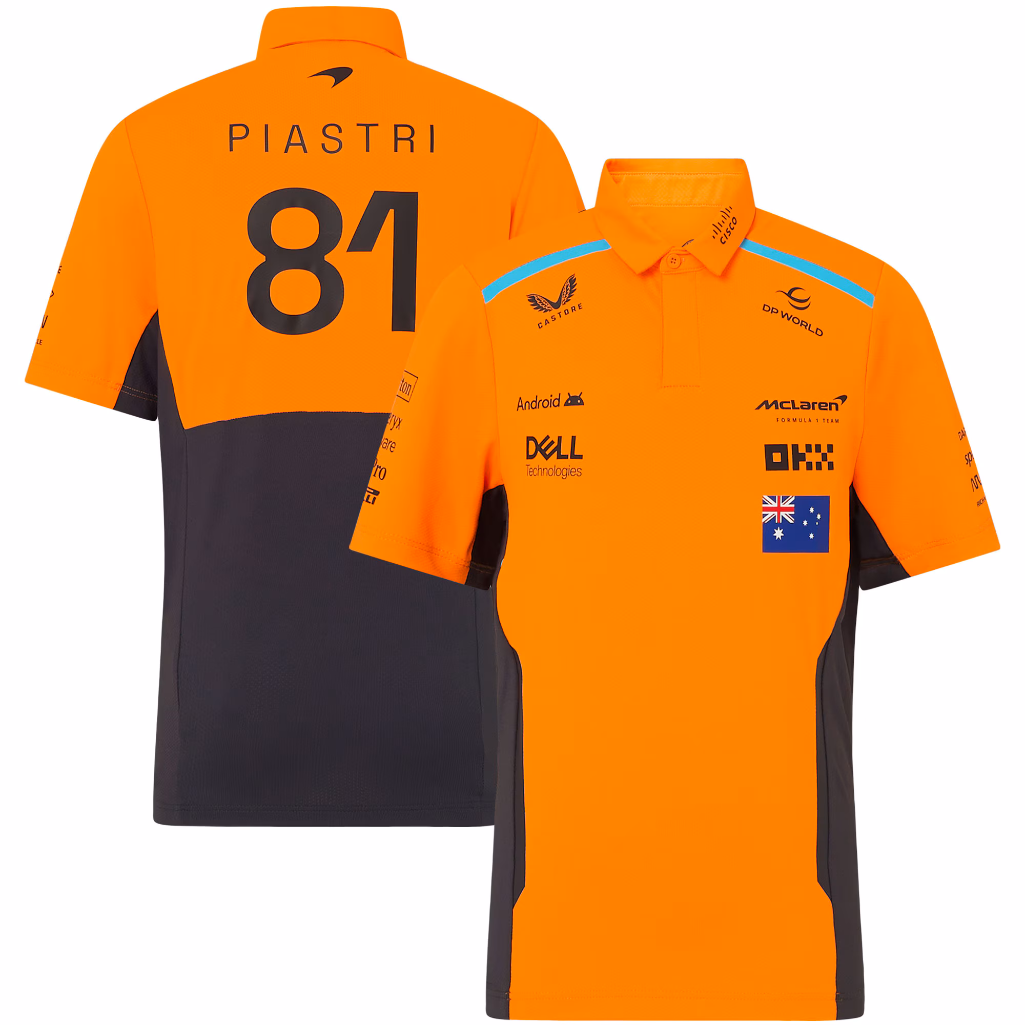 McLaren 2024 Team Oscar Piastri Driver Polo - Kids