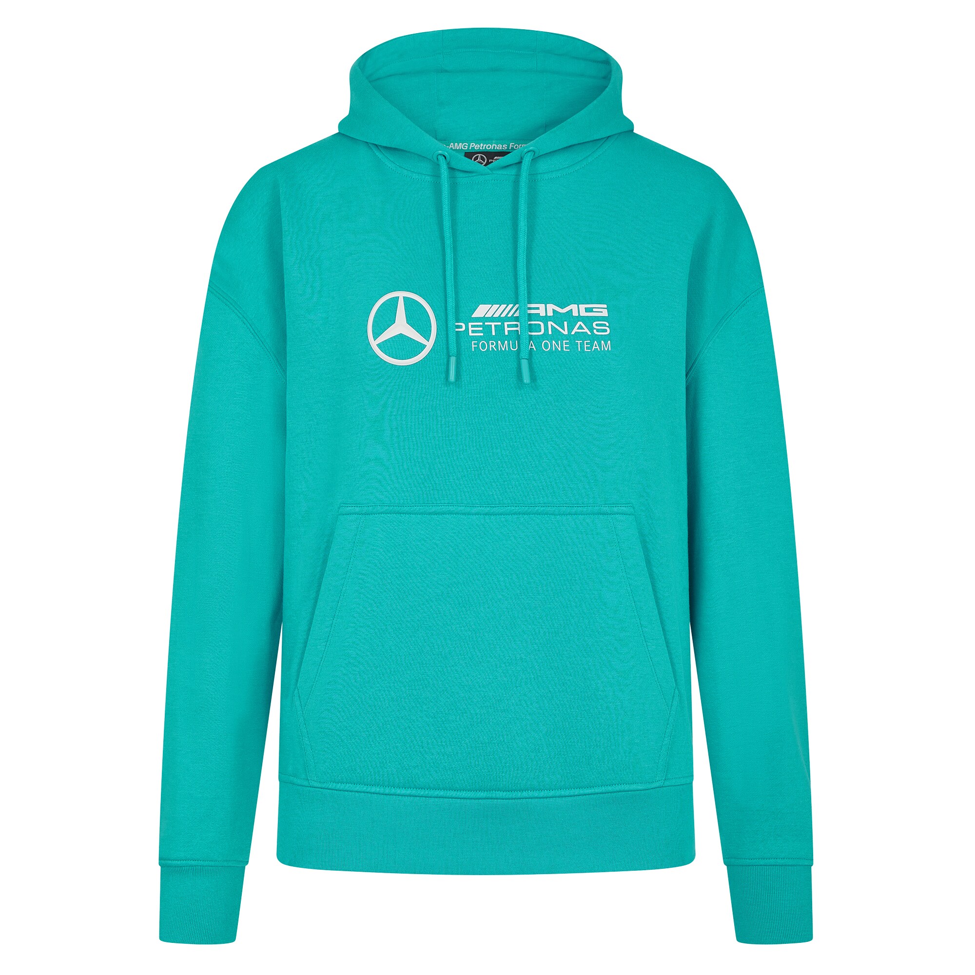 Mercedes AMG Petronas F1 Oversized Hoodie - Teal - Womens