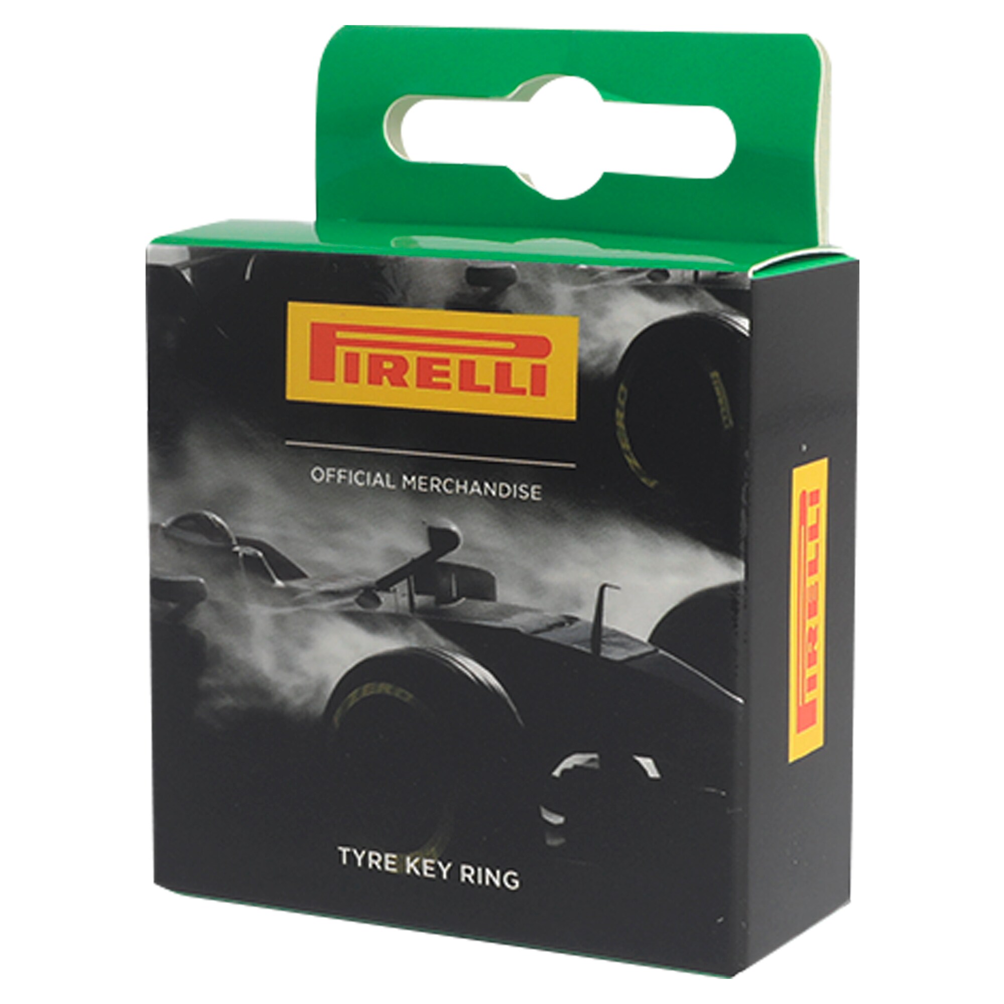 Pirelli Intermediate Tyre Keyring - Green