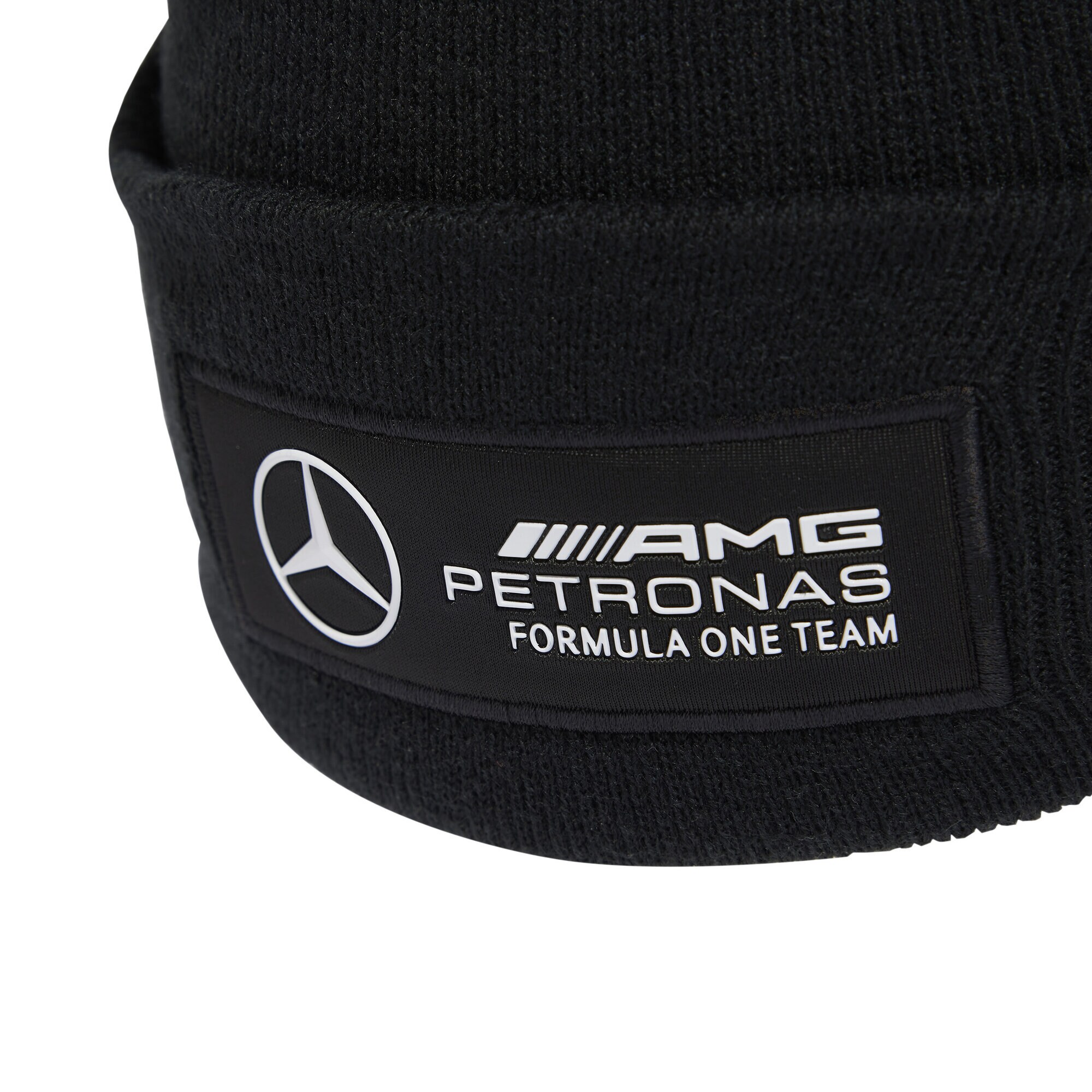 Mercedes AMG Petronas adidas F1 2025 Team Cuff Beanie - Black