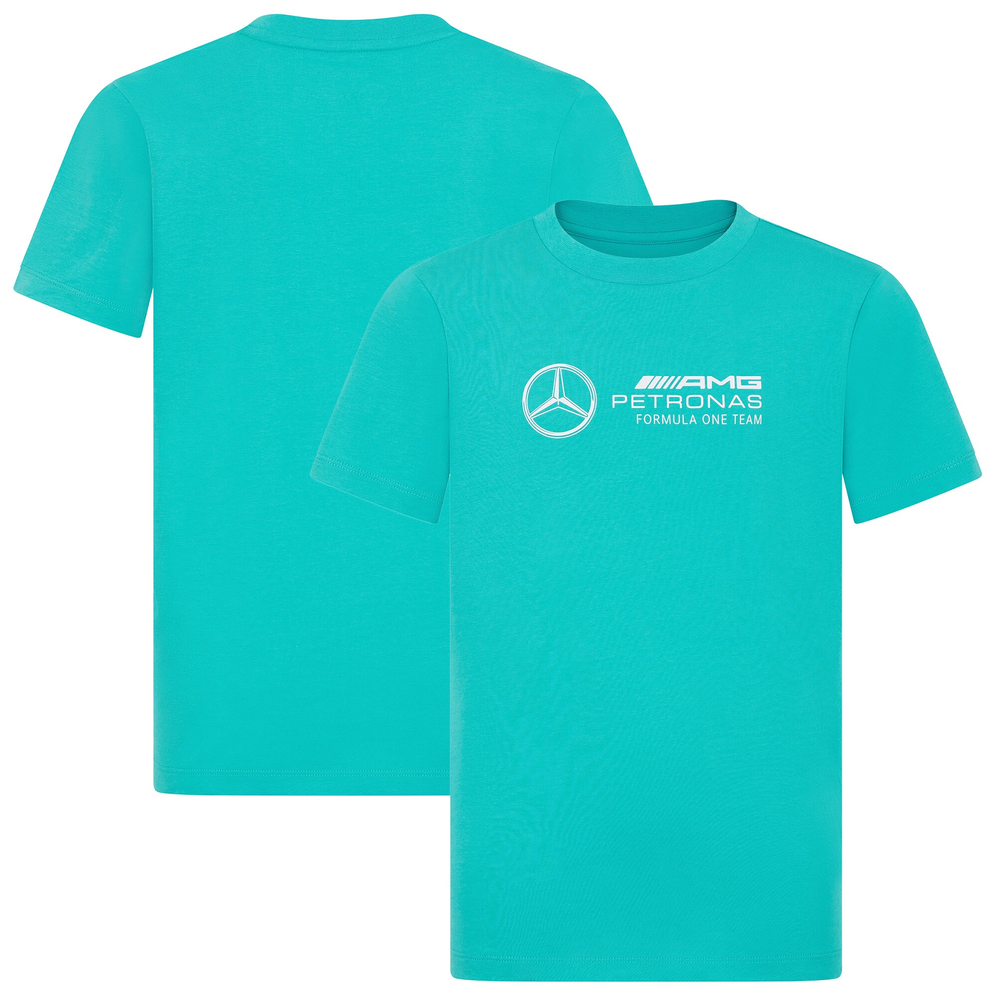 Mercedes AMG Petronas F1 Large Logo T-Shirt - Kids