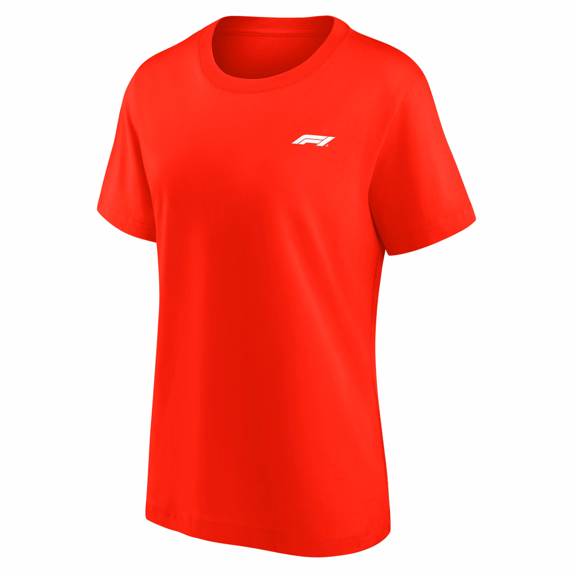 Formula 1 Essentials Small Crest T-Shirt - Fiery Red - Womens