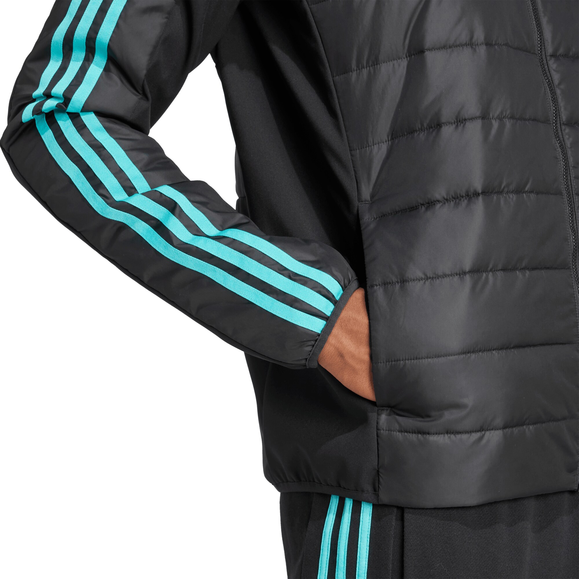 Mercedes AMG Petronas adidas Puffer Jacket - Black