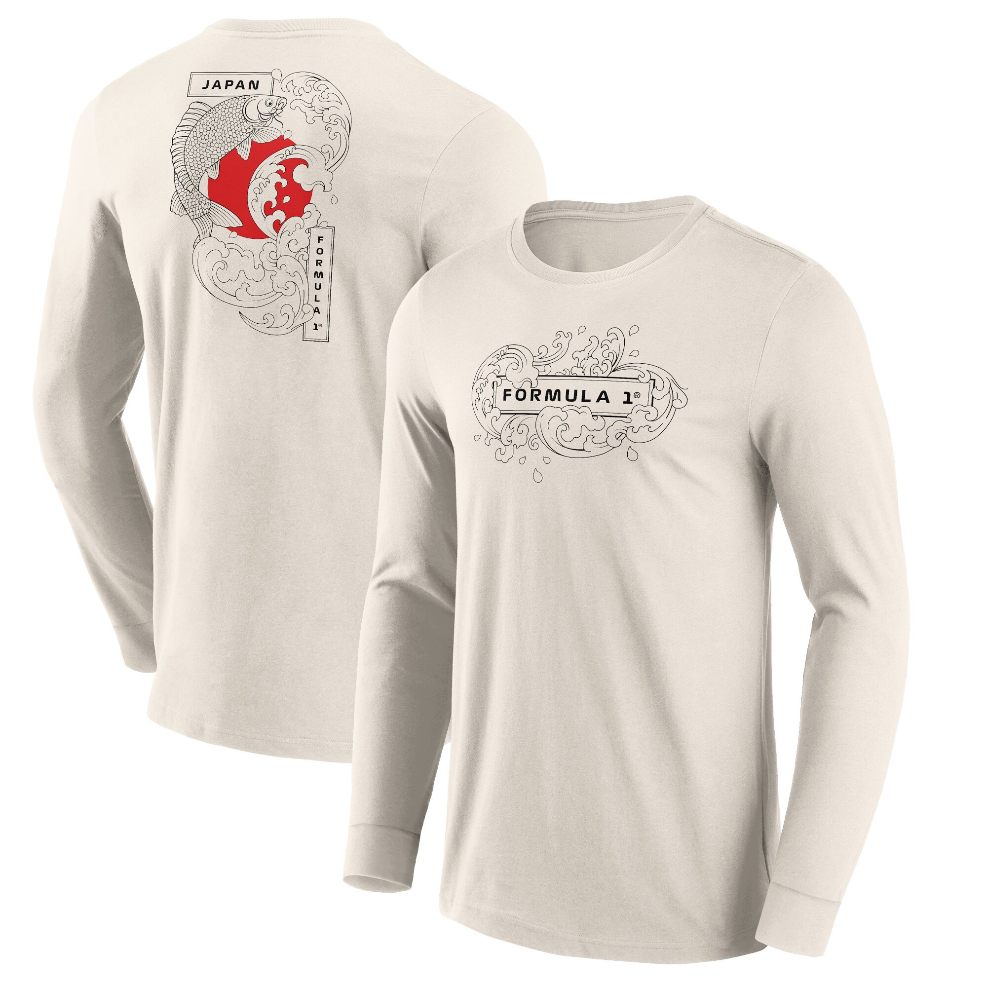 Formula 1 Japan GP Hometown Graphic Long Sleeve T-Shirt