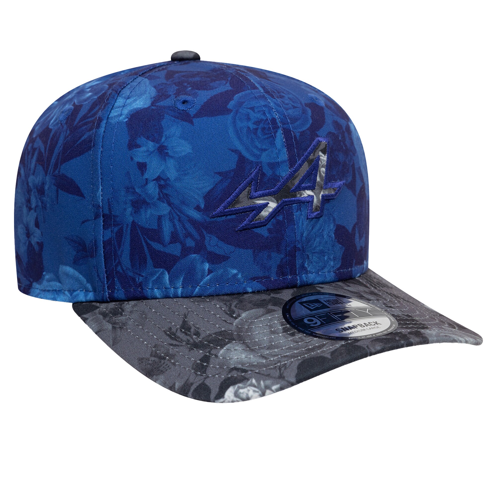 Alpine F1 Team New Era Tonal Floral 9FIFTY Pre Curve Cap - Unisex