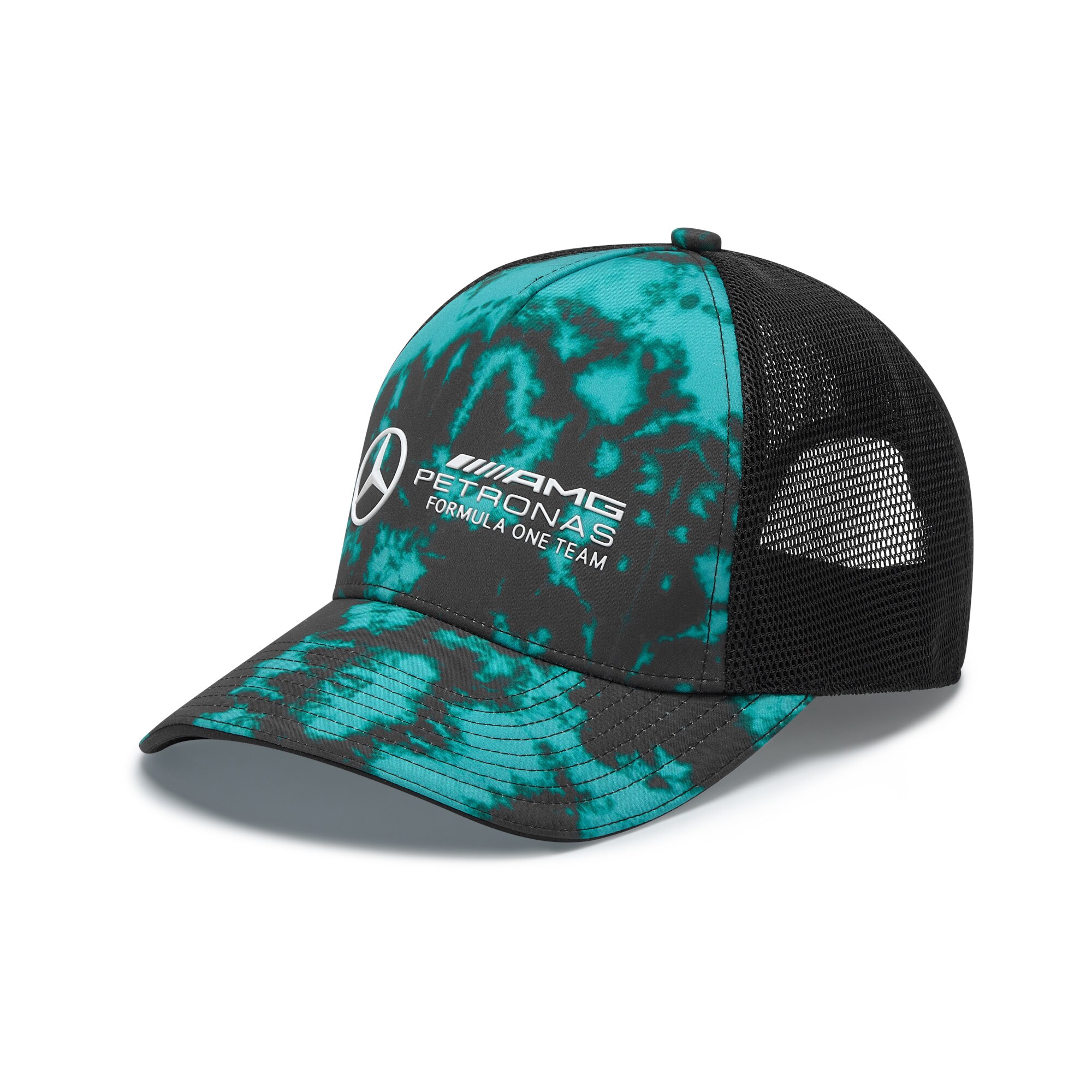 Mercedes AMG Petronas F1 Tie Dye Trucker Cap