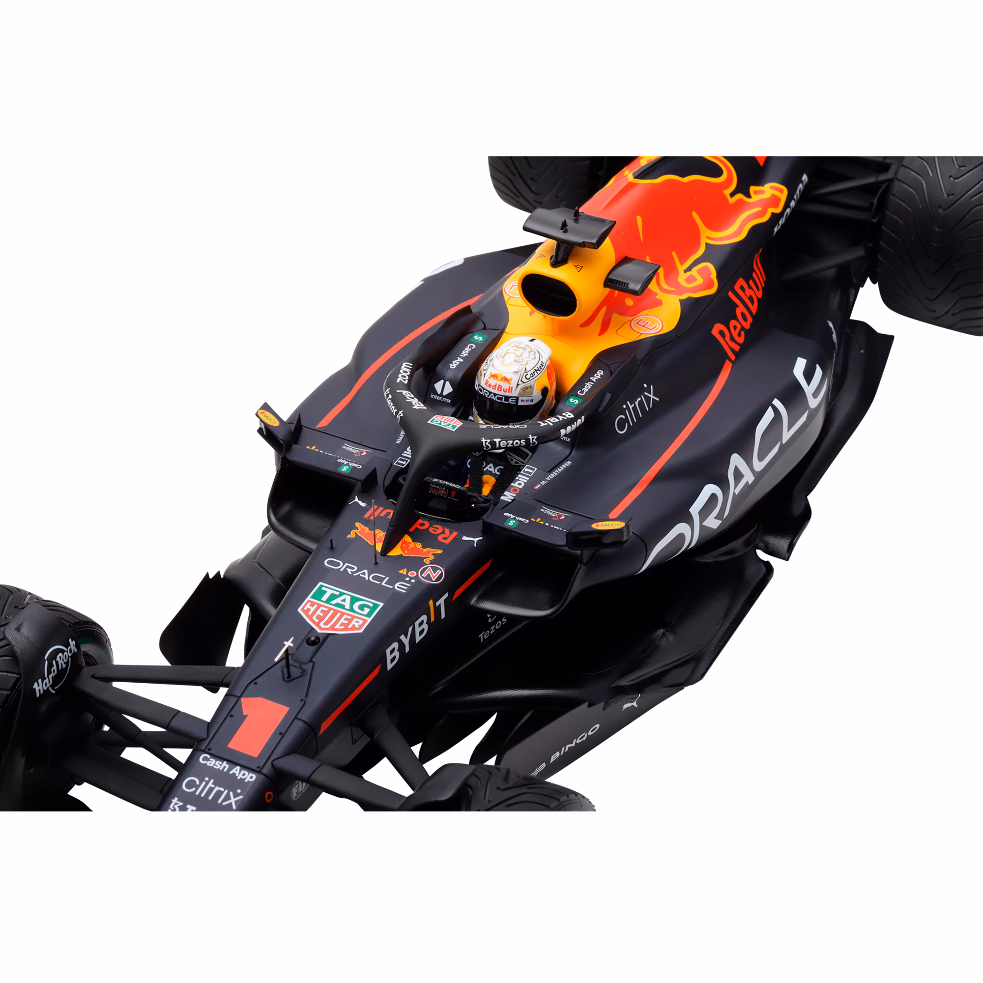 Red Bull Racing RB18 No.1 Winner Japanese GP 2022 - Max Verstappen World Champion - 1:12 Model with Board