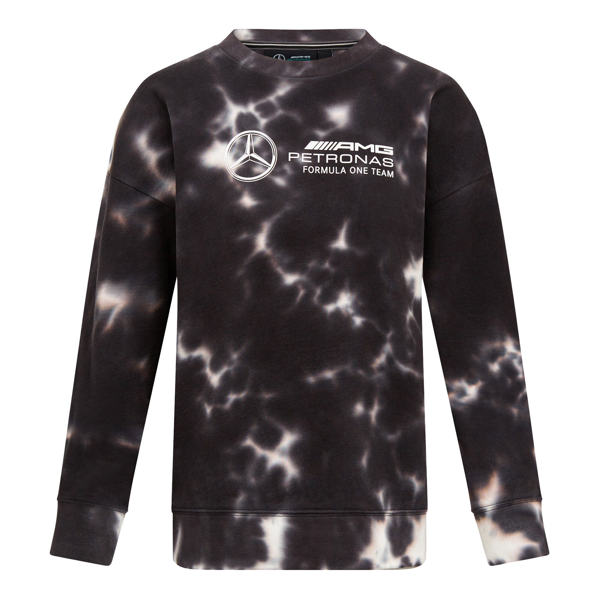Mercedes AMG Petronas F1 Tie Dye Crew Sweat - Womens