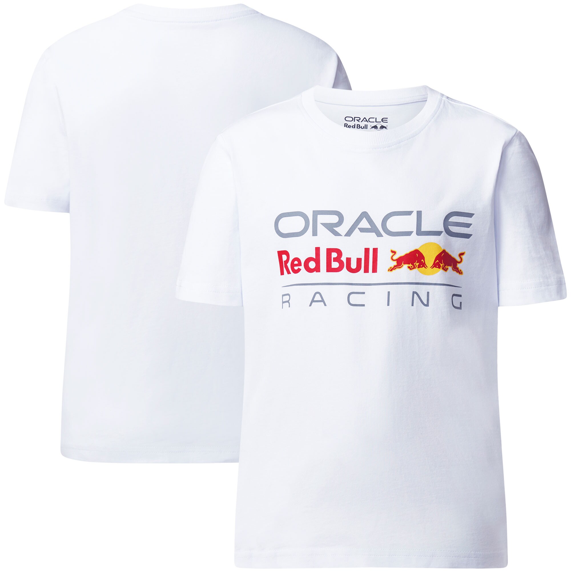 Red Bull Racing Large Logo T-shirt - White - Kids