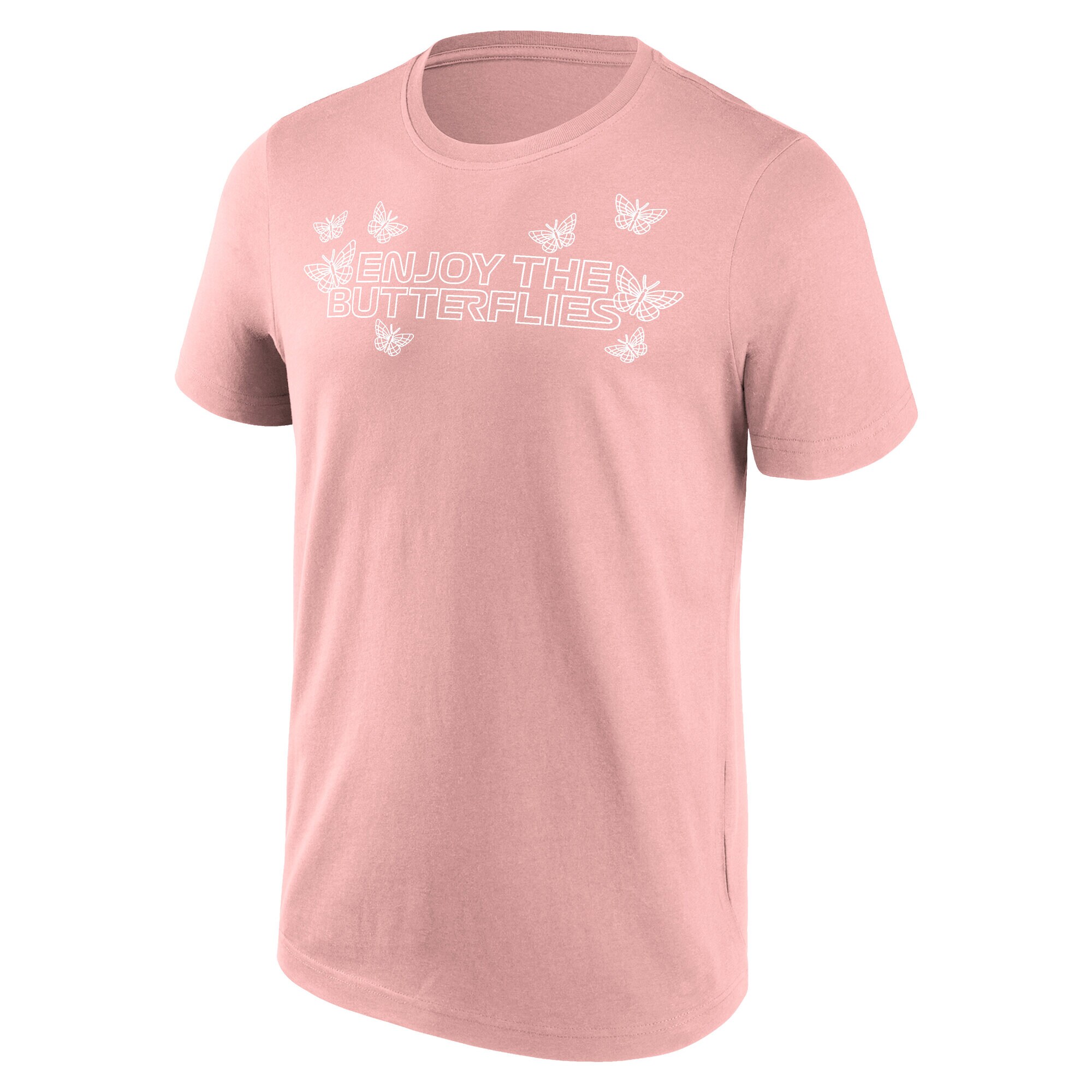 Formula 1 Enjoy the Butterflies Graphic T-Shirt - Pink