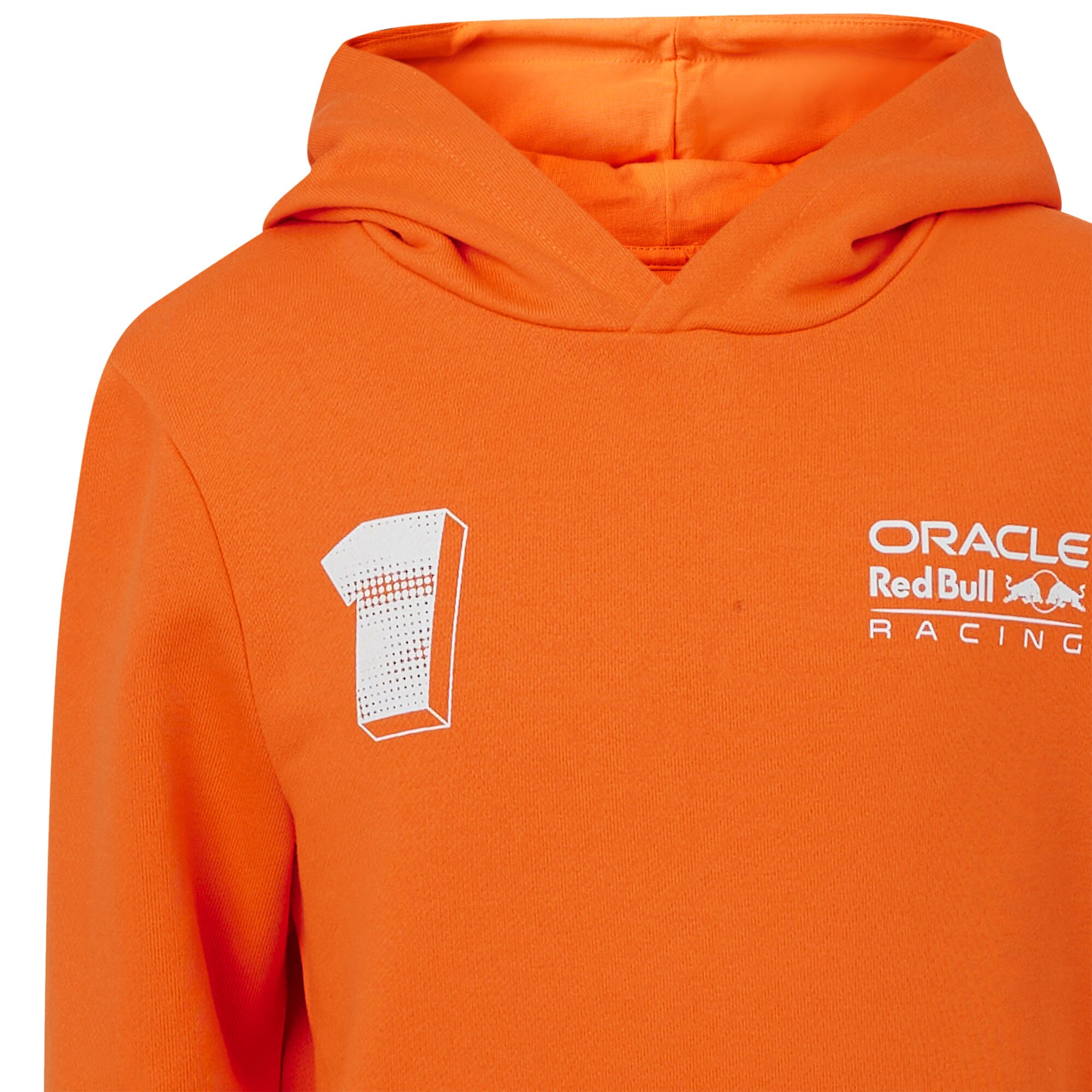 Red Bull Racing Max Verstappen Expression Driver Hoodie - Orange - Kids