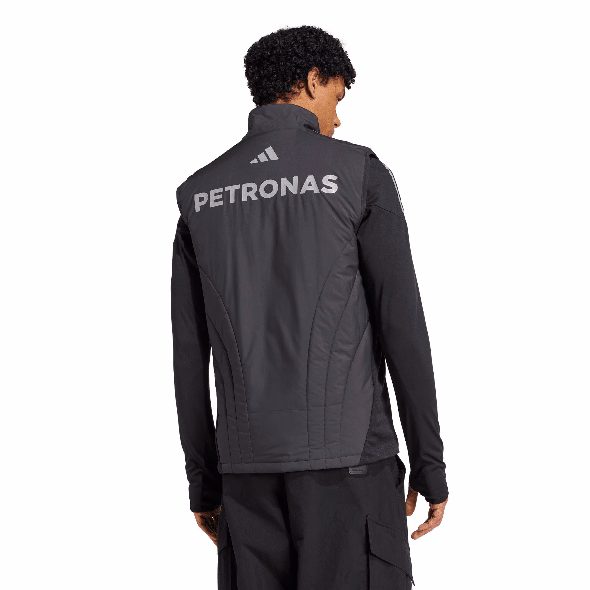 Mercedes AMG Petronas adidas F1 Team Mechanics Vest - Black
