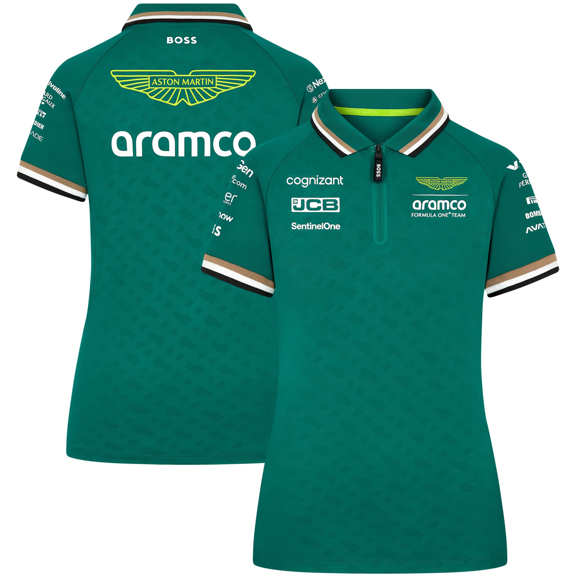 Aston Martin Aramco F1 2024 Team Polo - Womens