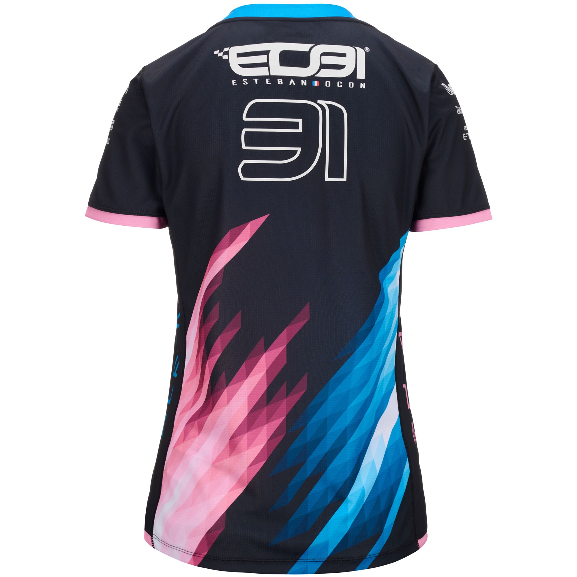Alpine F1 Team Esteban Ocon 2024 Driver T-Shirt - Womens