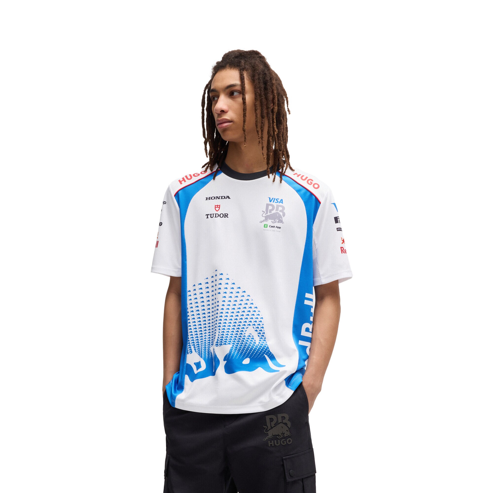 VCARB Hugo 2025 Team T-Shirt - White